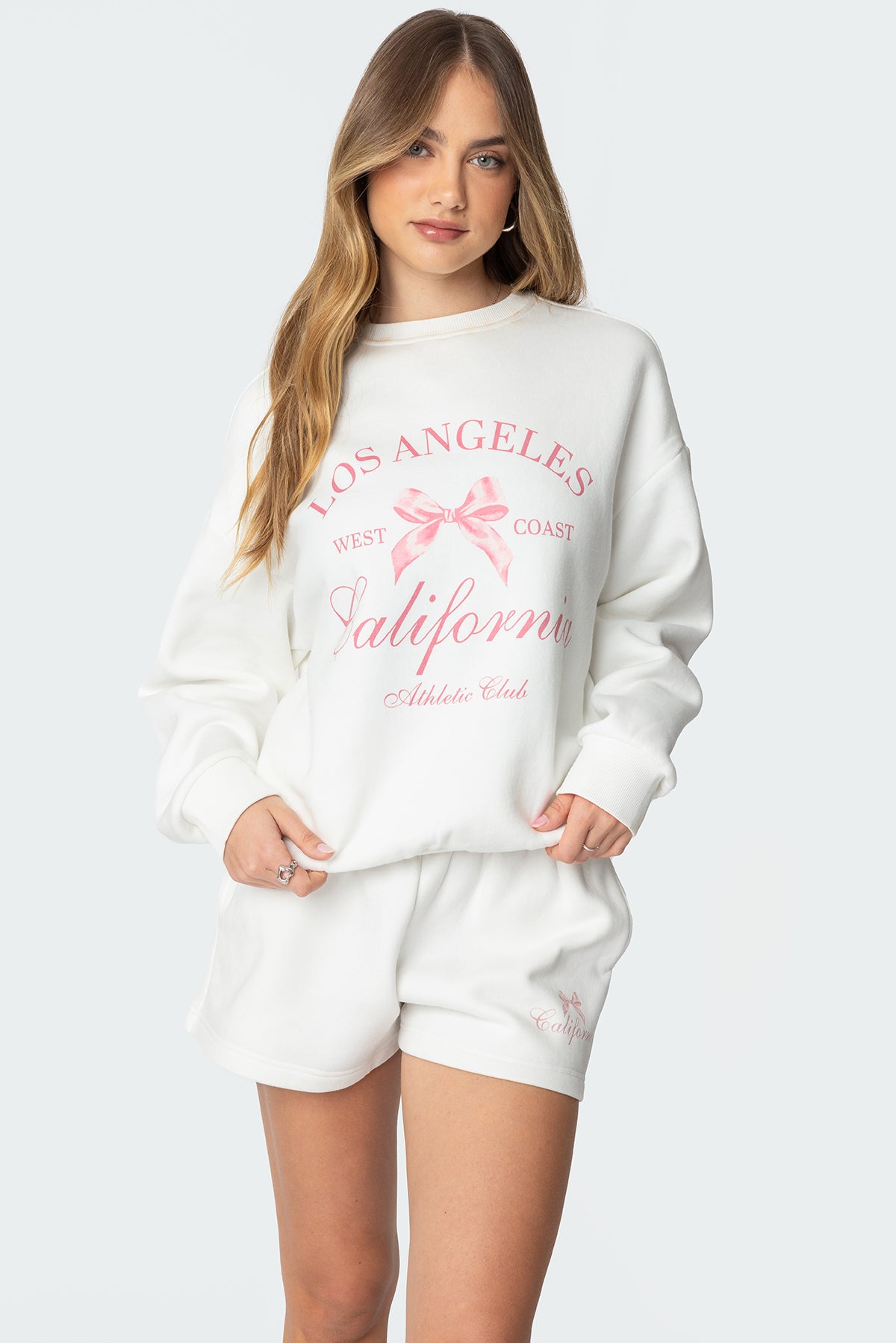 Cali Bow Sweatshirt-Juice Dress