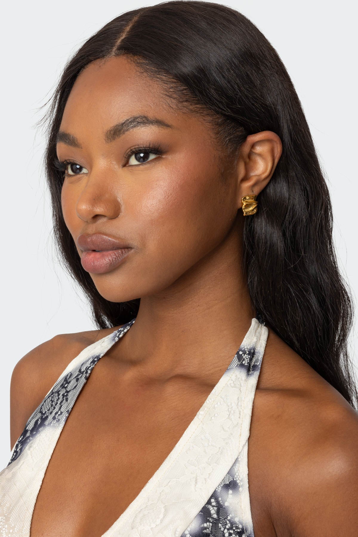 Abstract Square Studs-Juice Dress