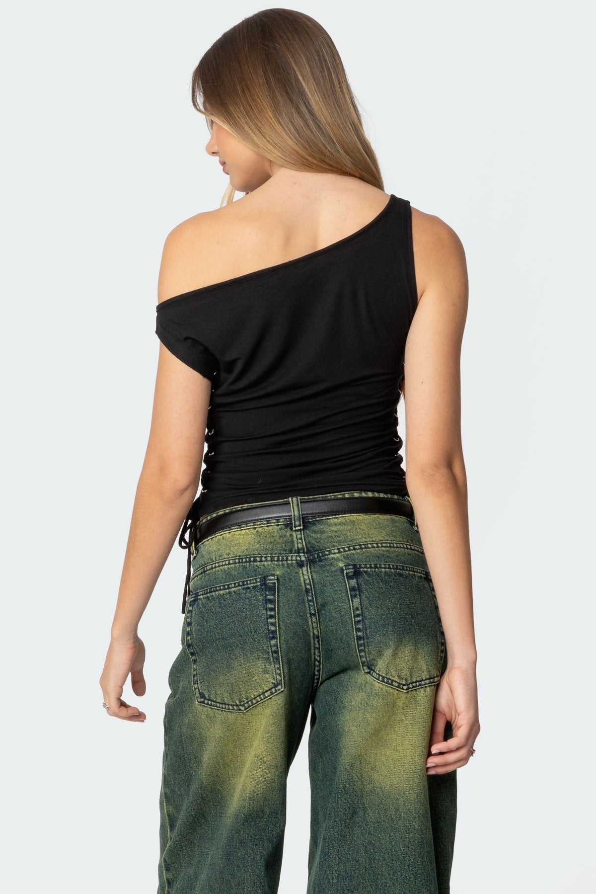 Angi Asymmetric Top-Juice Dress