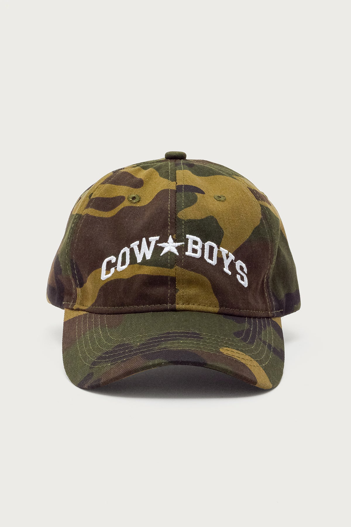 Camo Cowboys Baseball Cap-Juice Dress