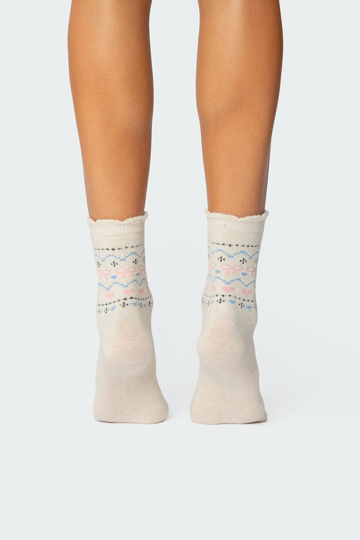 Bow & Heart Socks-Juice Dress