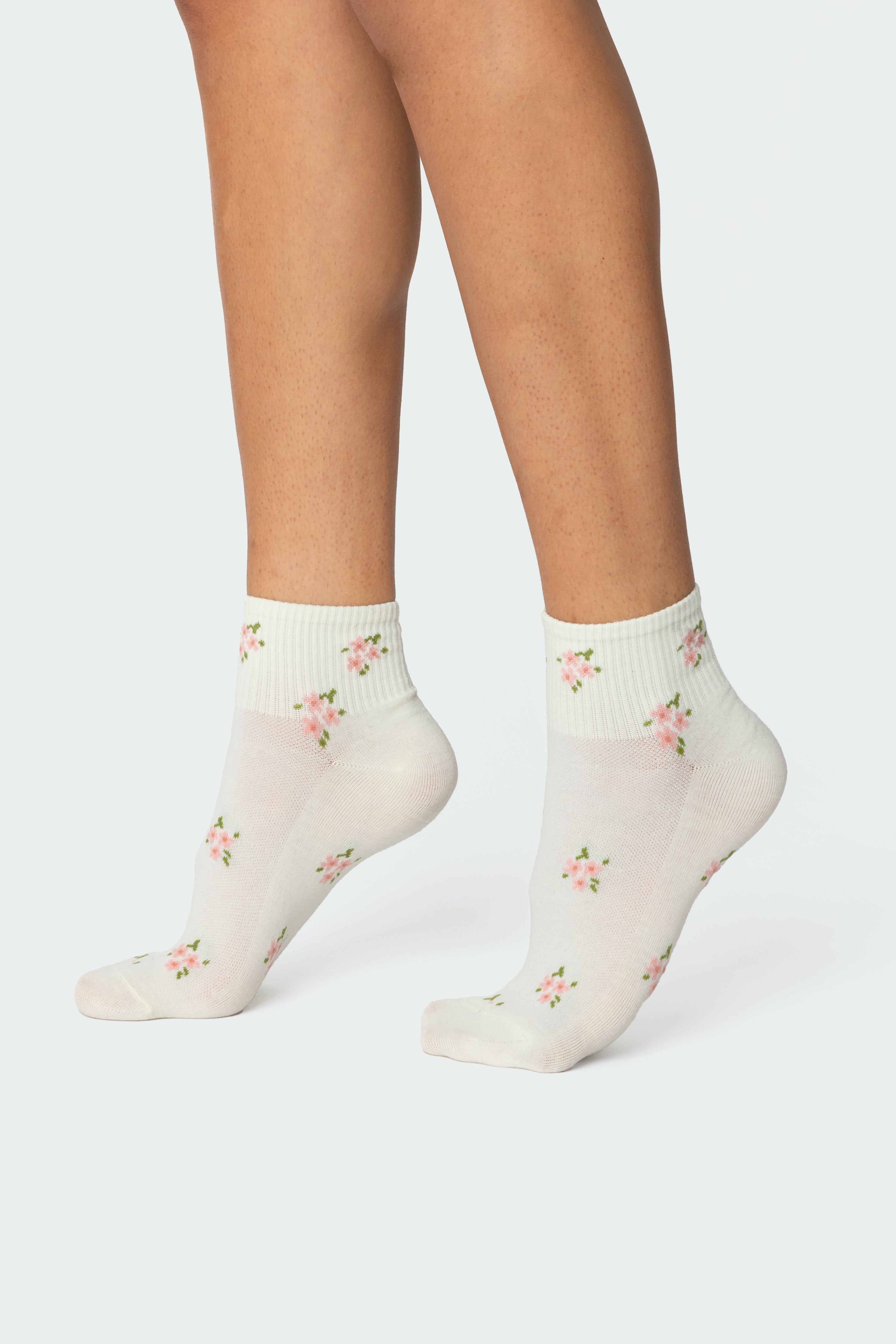 Floral Socks-Juice Dress