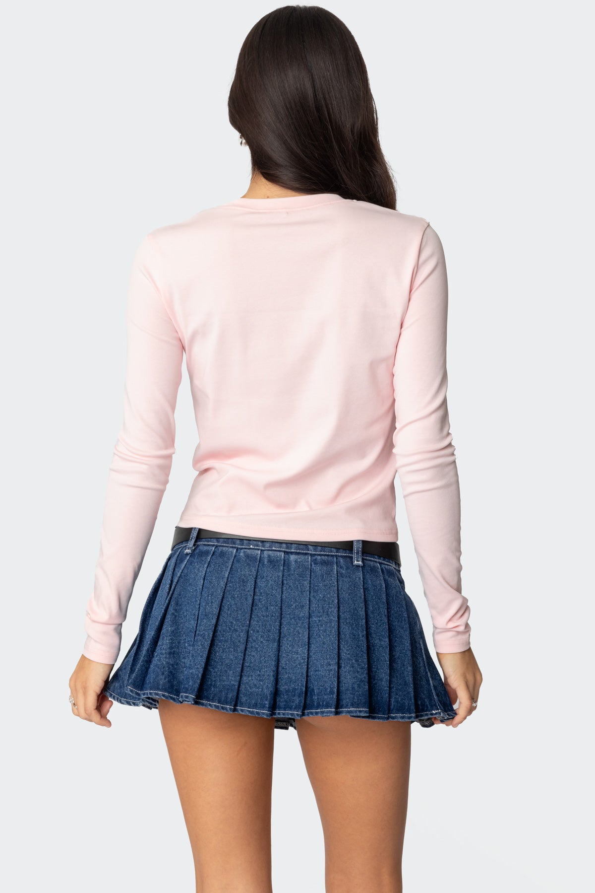 Bambi Bow Long Sleeve Top-Juice Dress