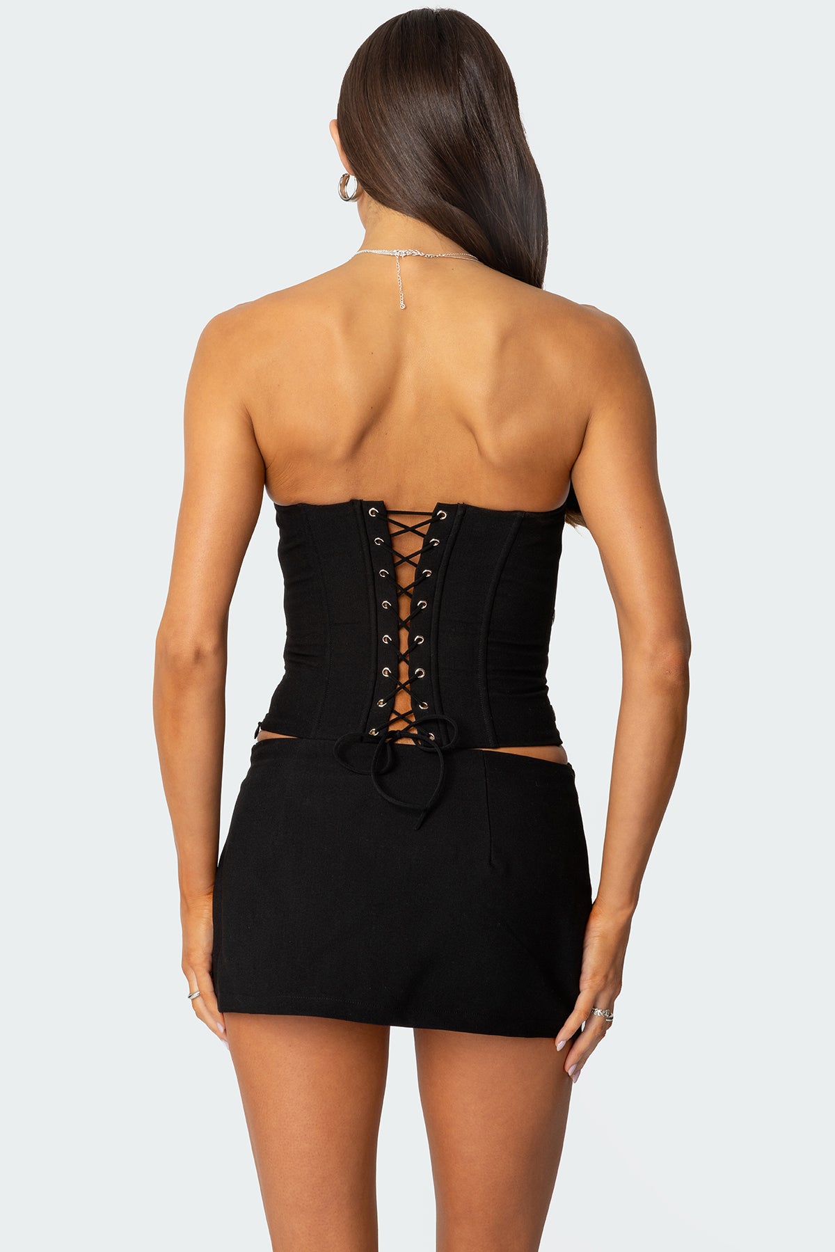 Arlette Grommet Strapless Corset-Juice Dress