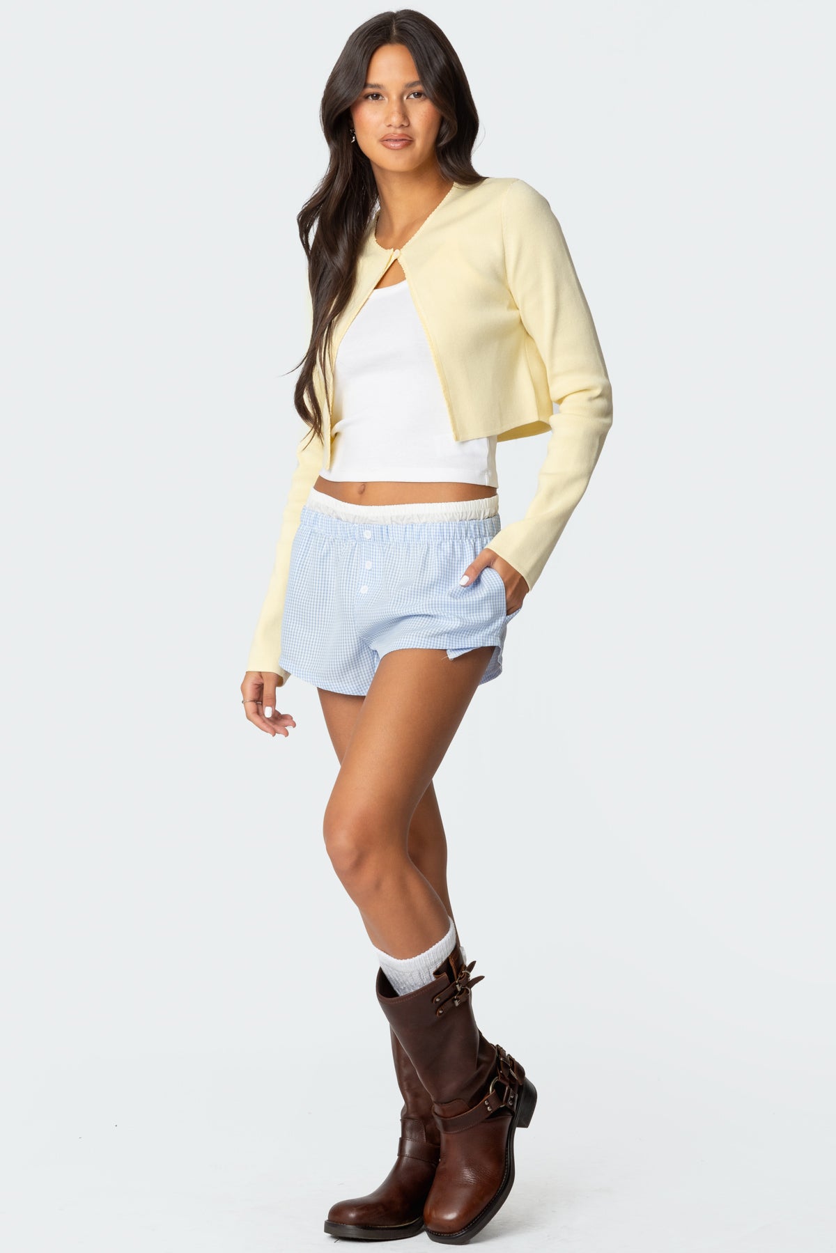 Jayne Split Front Knit Cardigan-Juice Dress