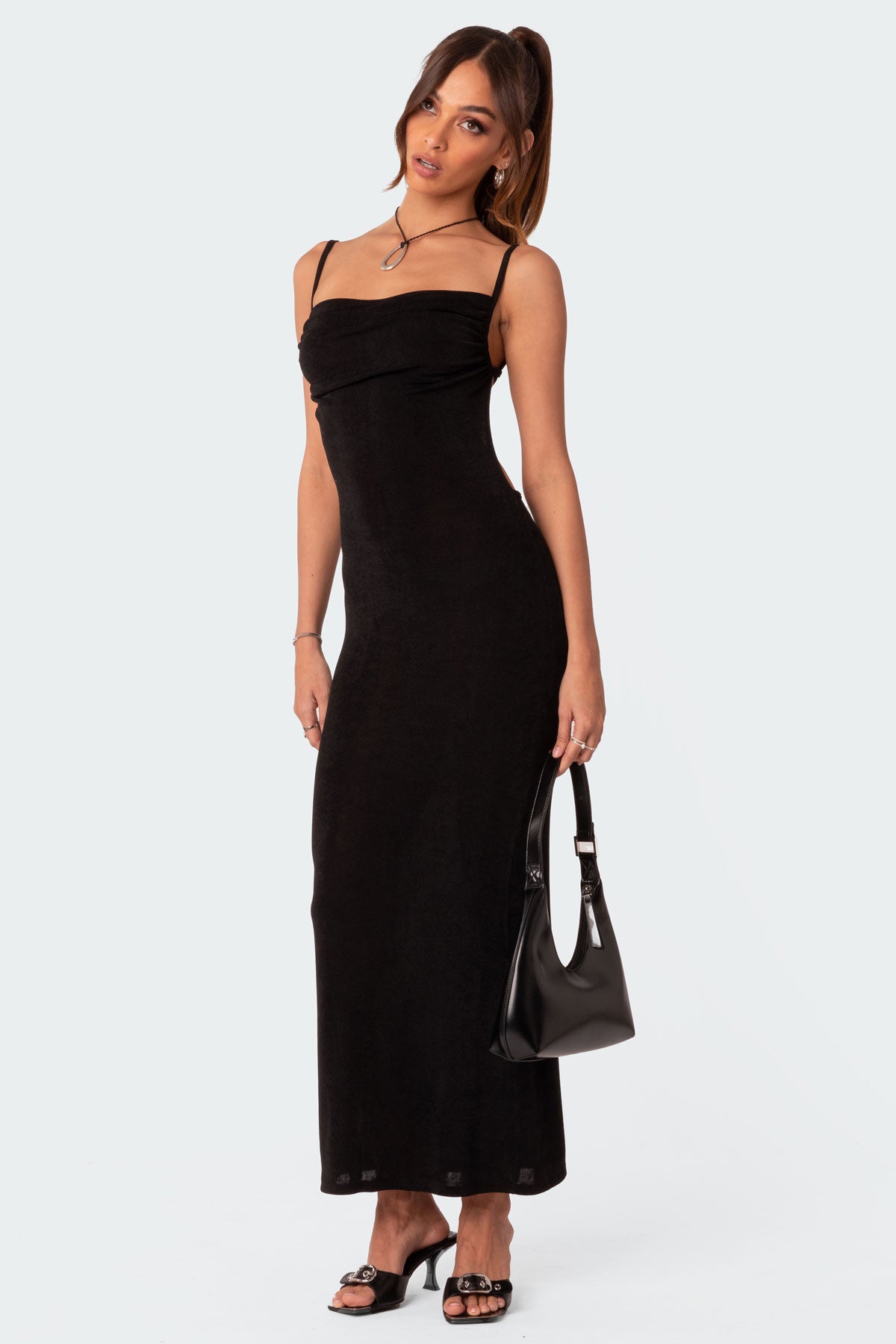 Clea Open Back Maxi Dress-Juice Dress