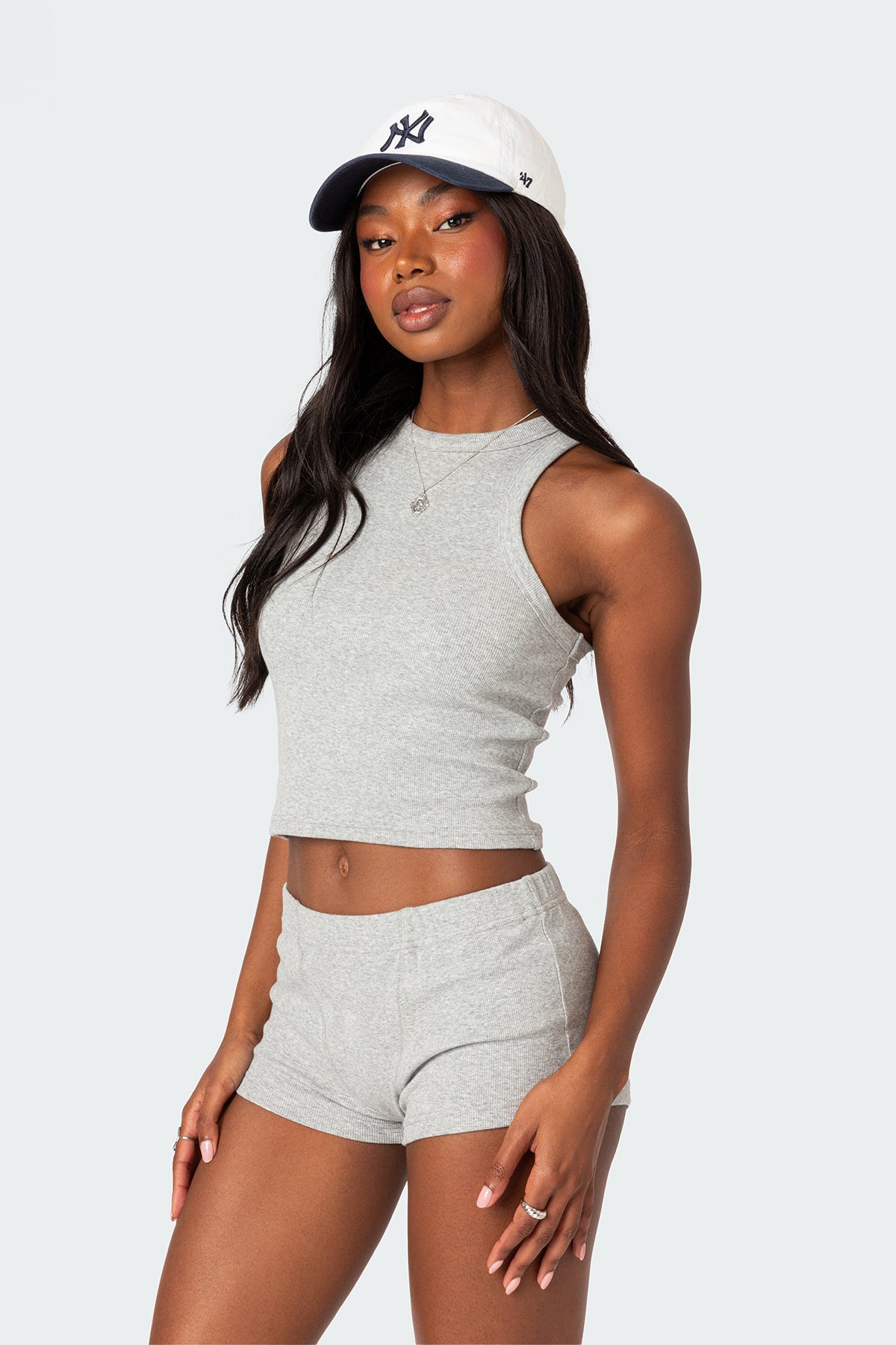 Rebekah Ribbed Tank Top-Juice Dress