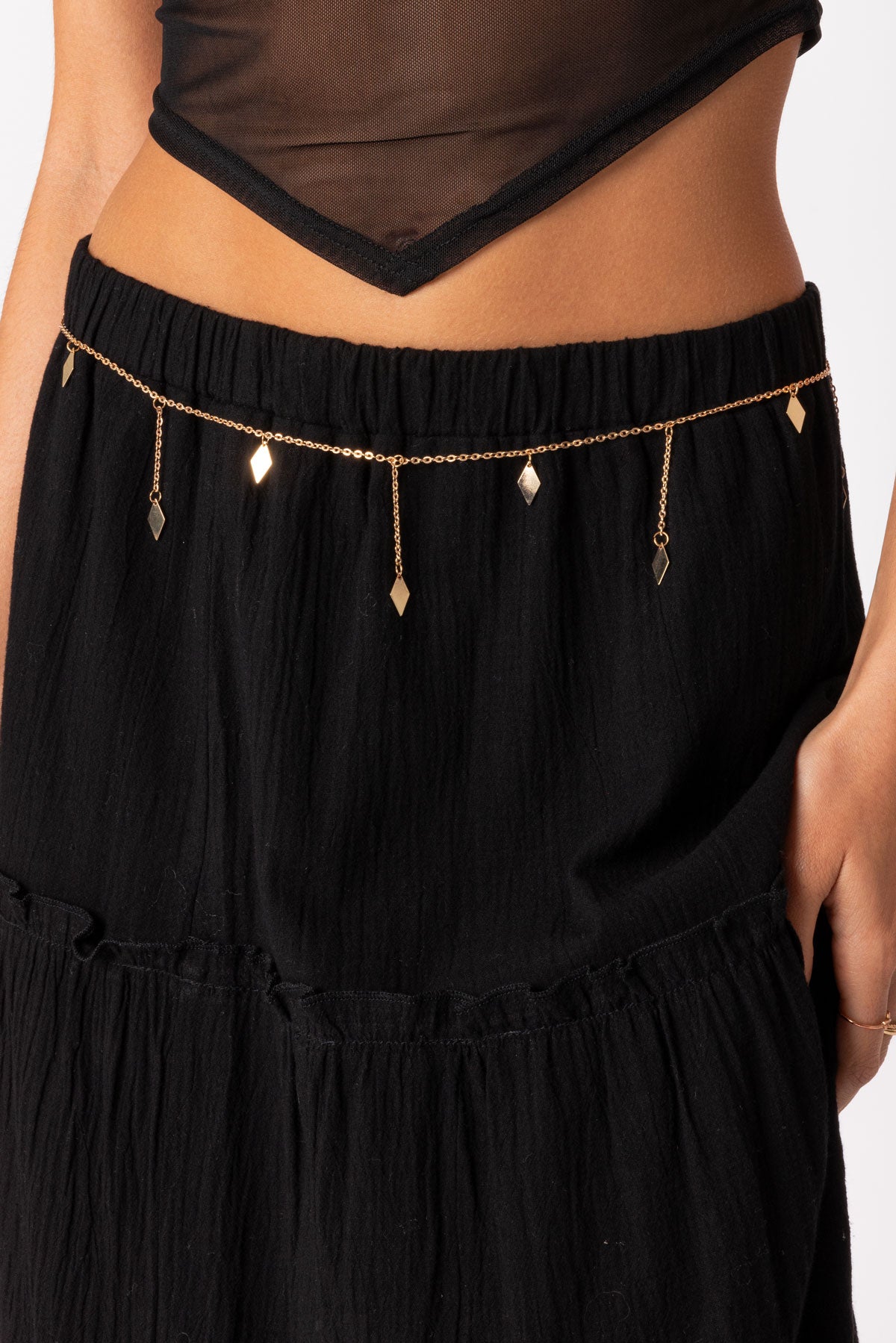 Triangle Drop Belly Chain-Juice Dress