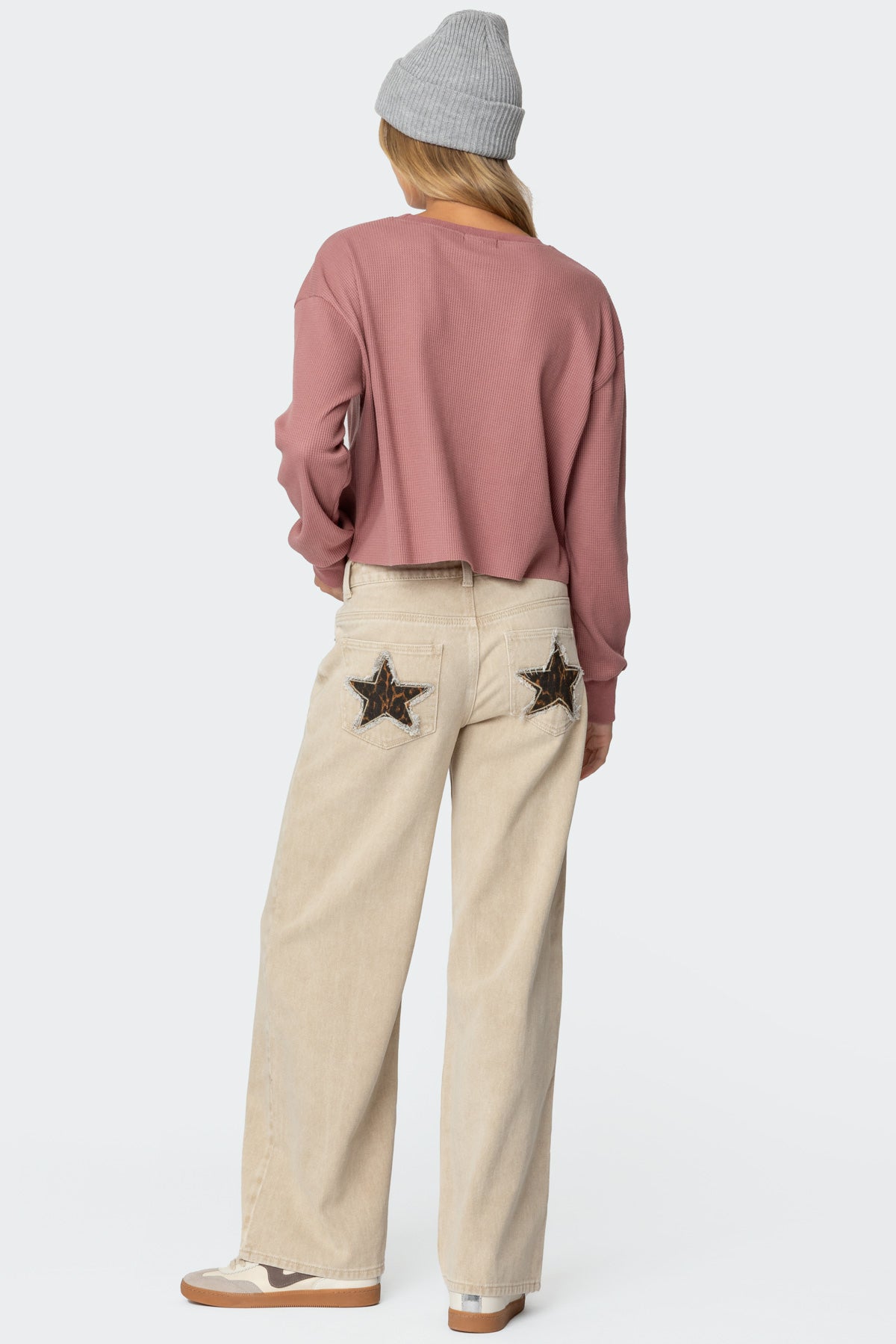 88 Waffle Long Sleeve T Shirt-Juice Dress