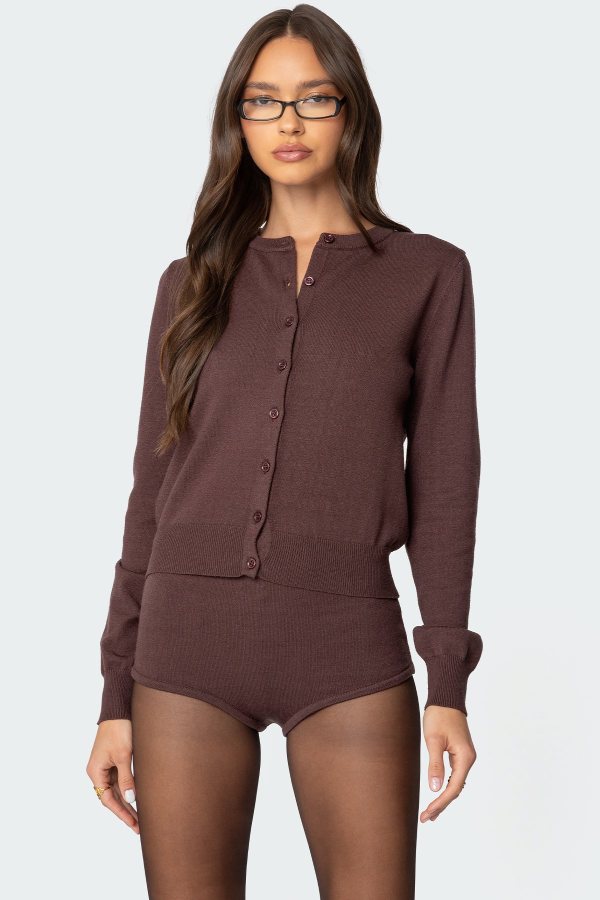 Ashlin Button Up Knit Cardigan-Juice Dress