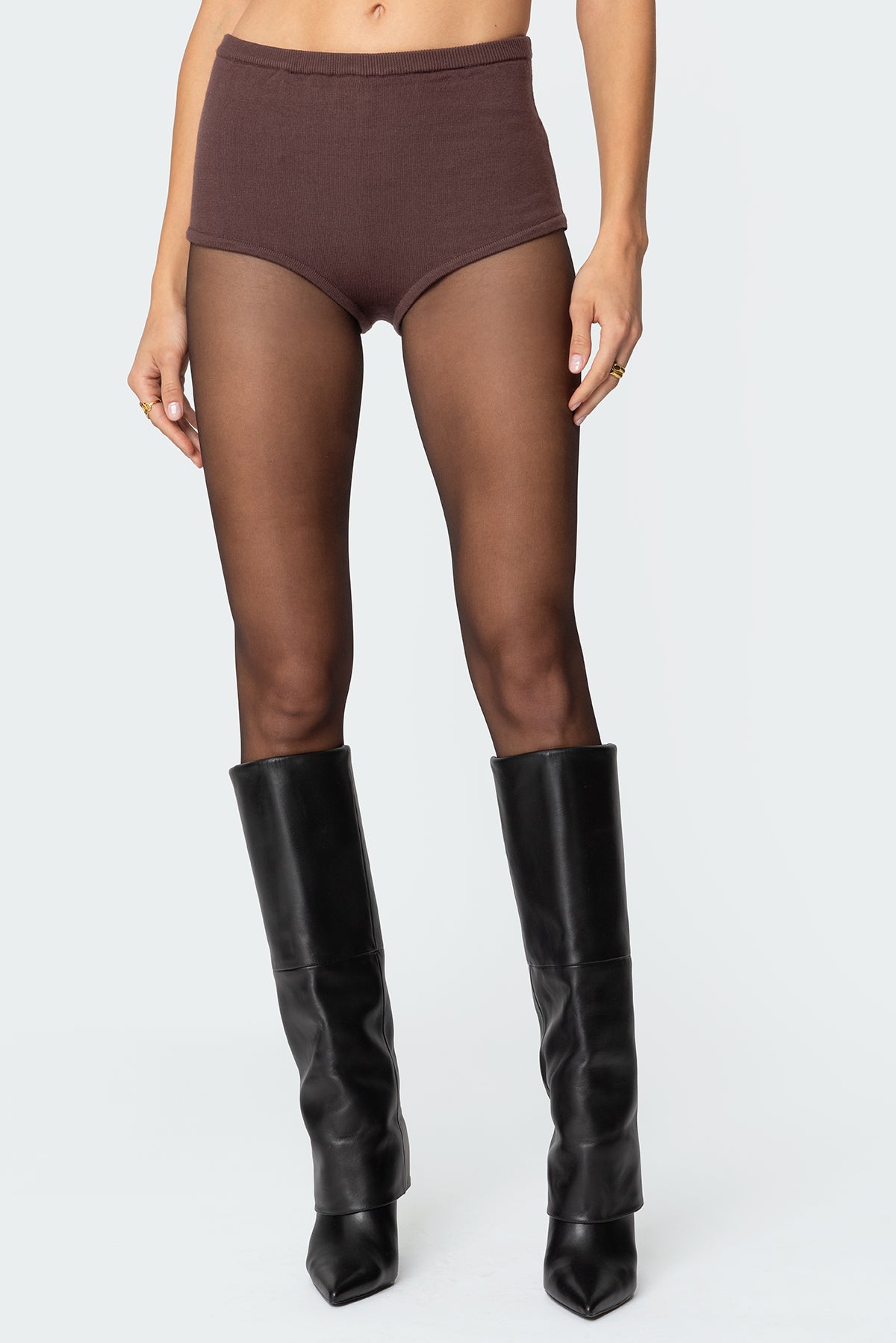 Ashlin Knit Micro Shorts-Juice Dress