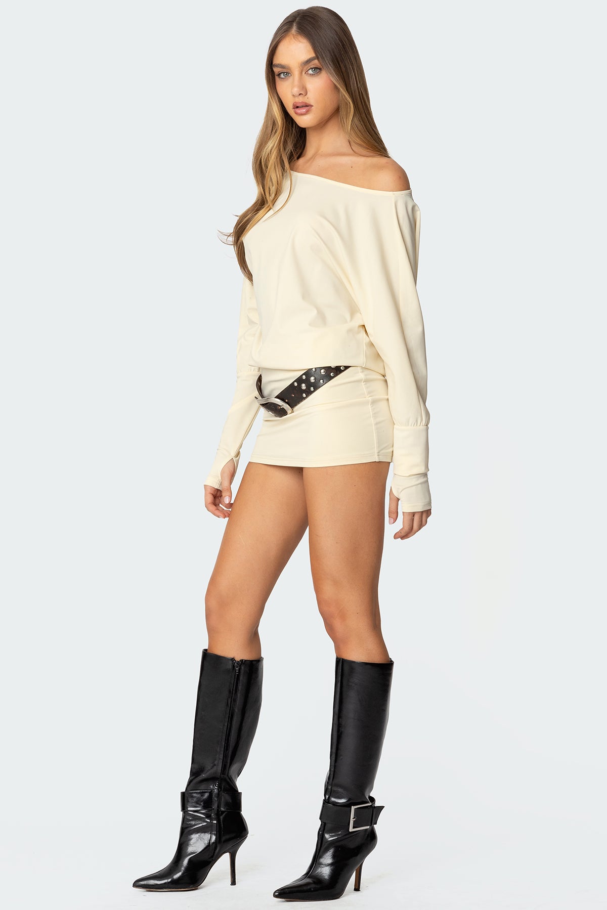 Venice Open Back Mini Dress-Juice Dress