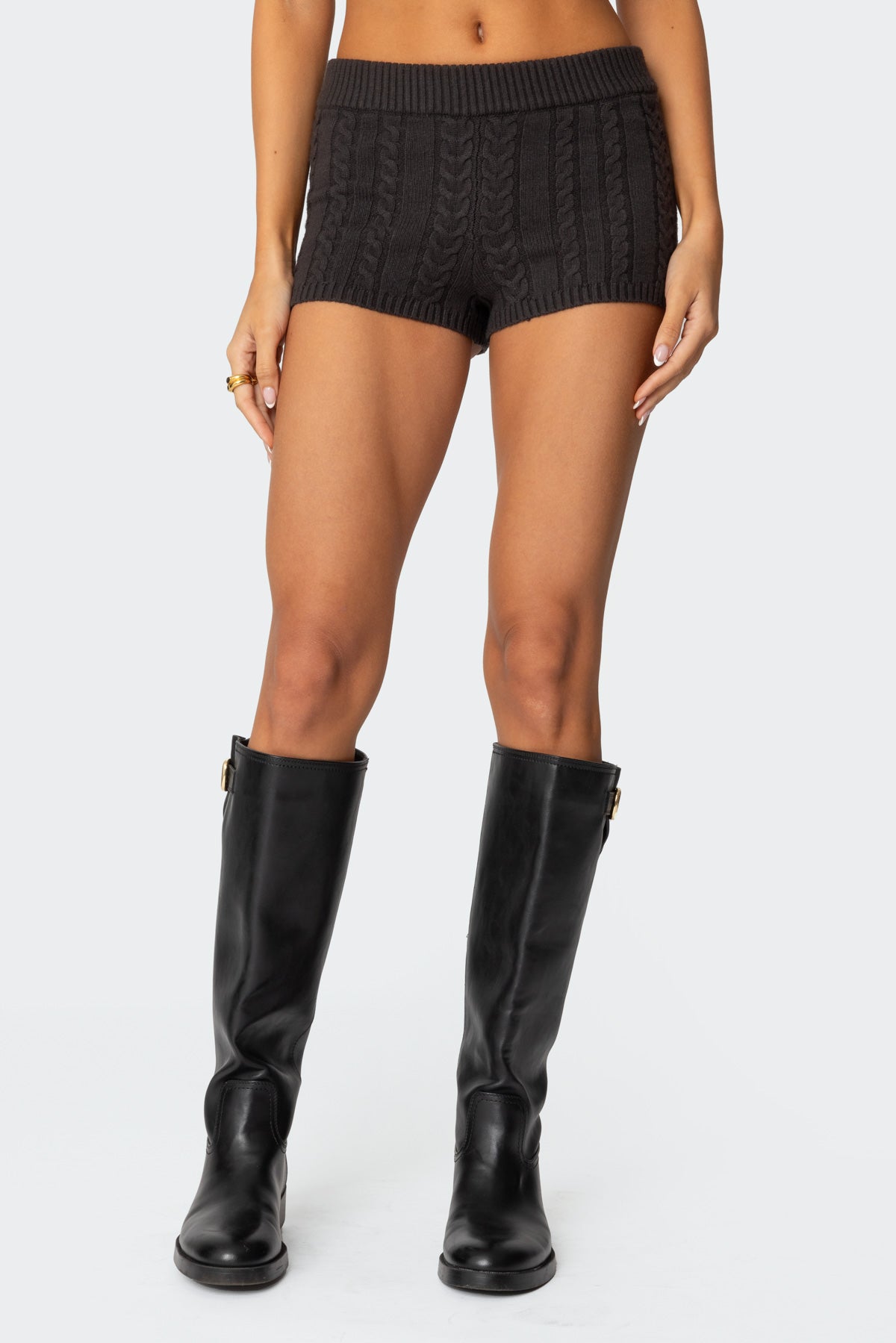 Avey Cable Knit Shorts-Juice Dress