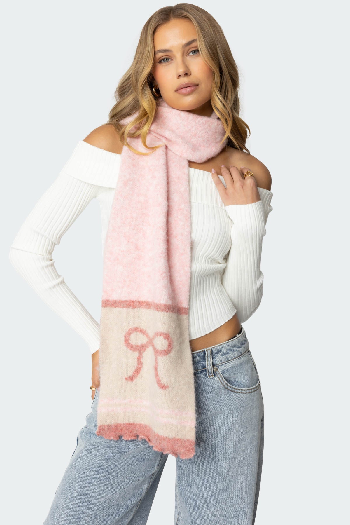 Chunky Bow Scarf-Juice Dress