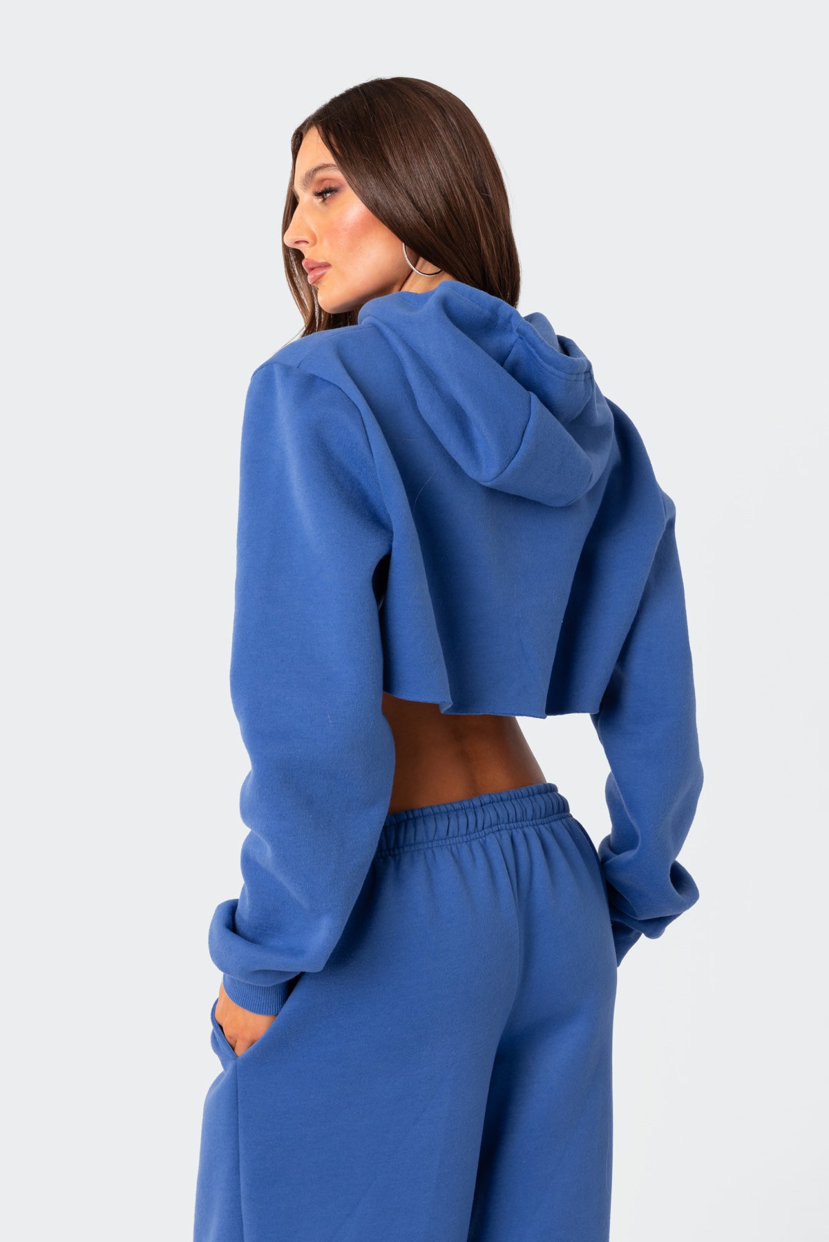Brenna Cropped Hoodie-Juice Dress