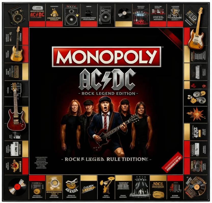 Monopoly: AC/DC – Rock Legend Edition