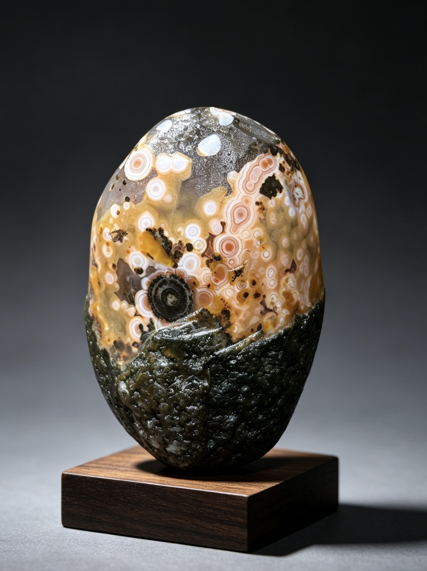 Mongolian Gobi agate（C6）2.20×1.46×1.30 in