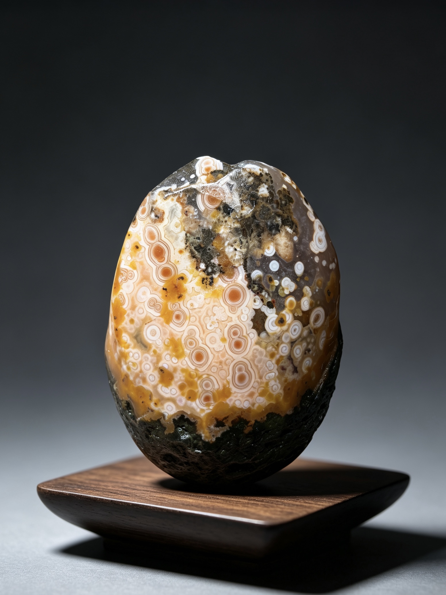 Mongolian Gobi agate（C6）2.20×1.46×1.30 in