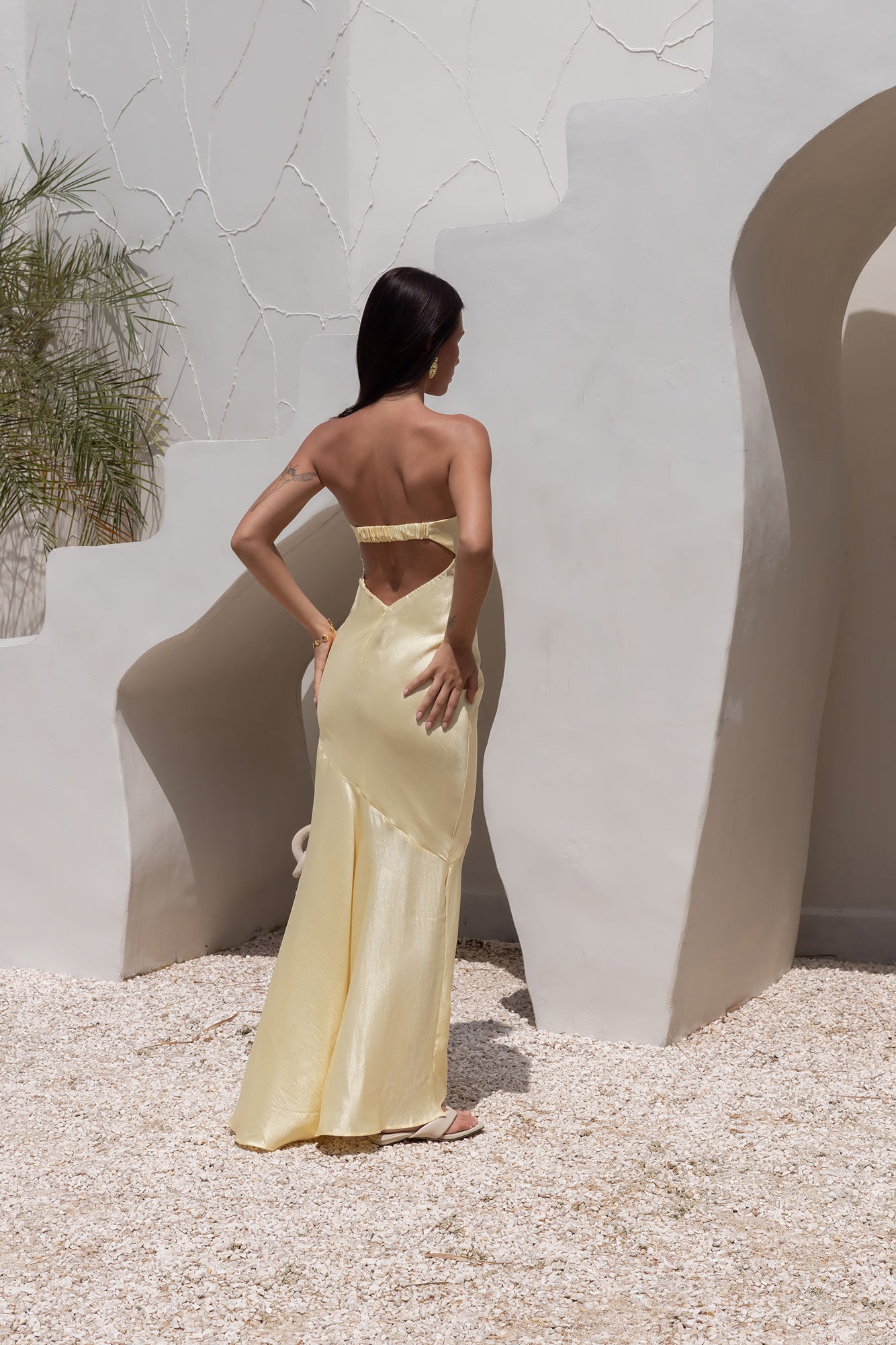 Dream Destinations Maxi Dress Yellow-Seaa Fashion