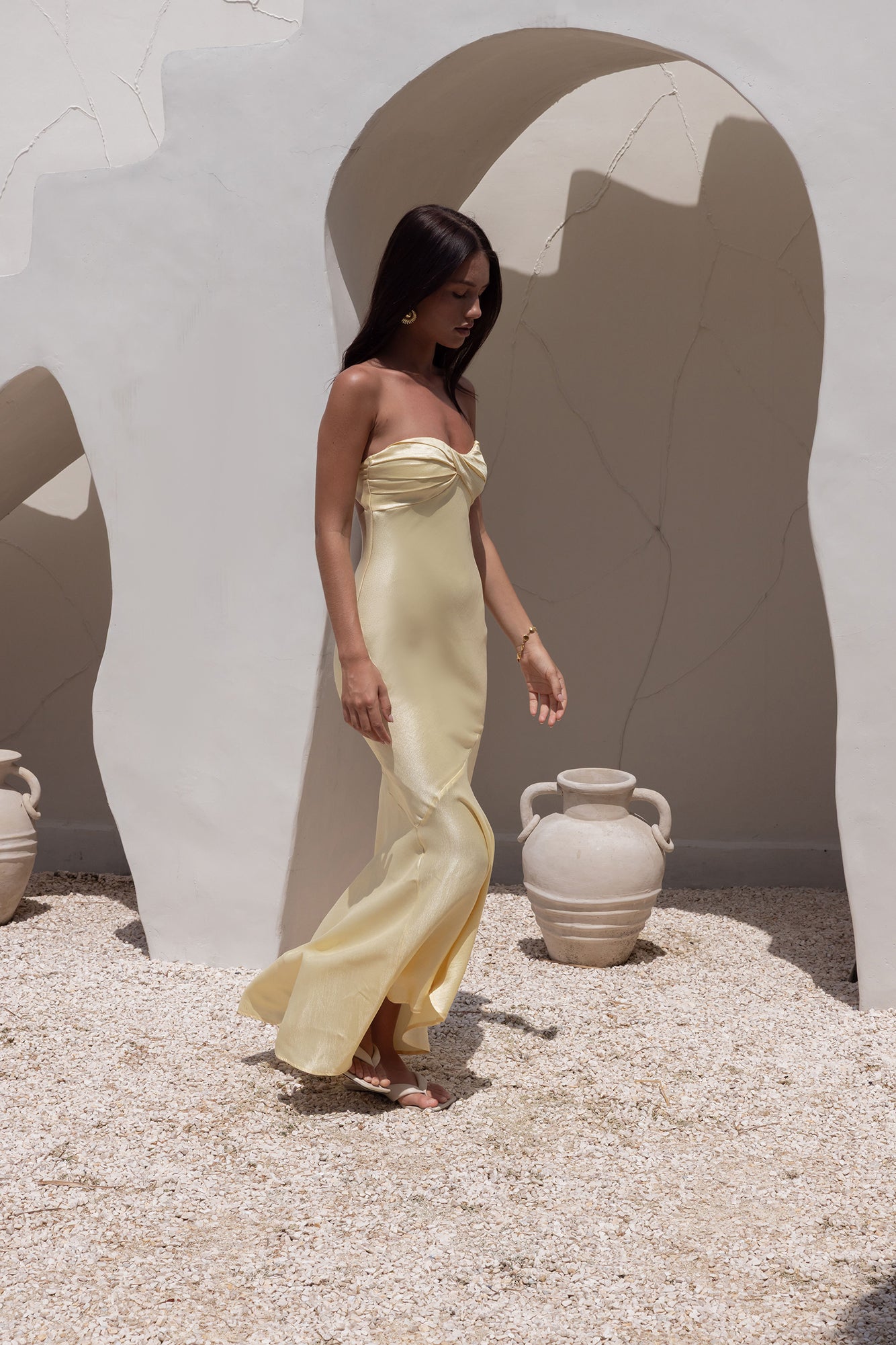 Dream Destinations Maxi Dress Yellow-Seaa Fashion