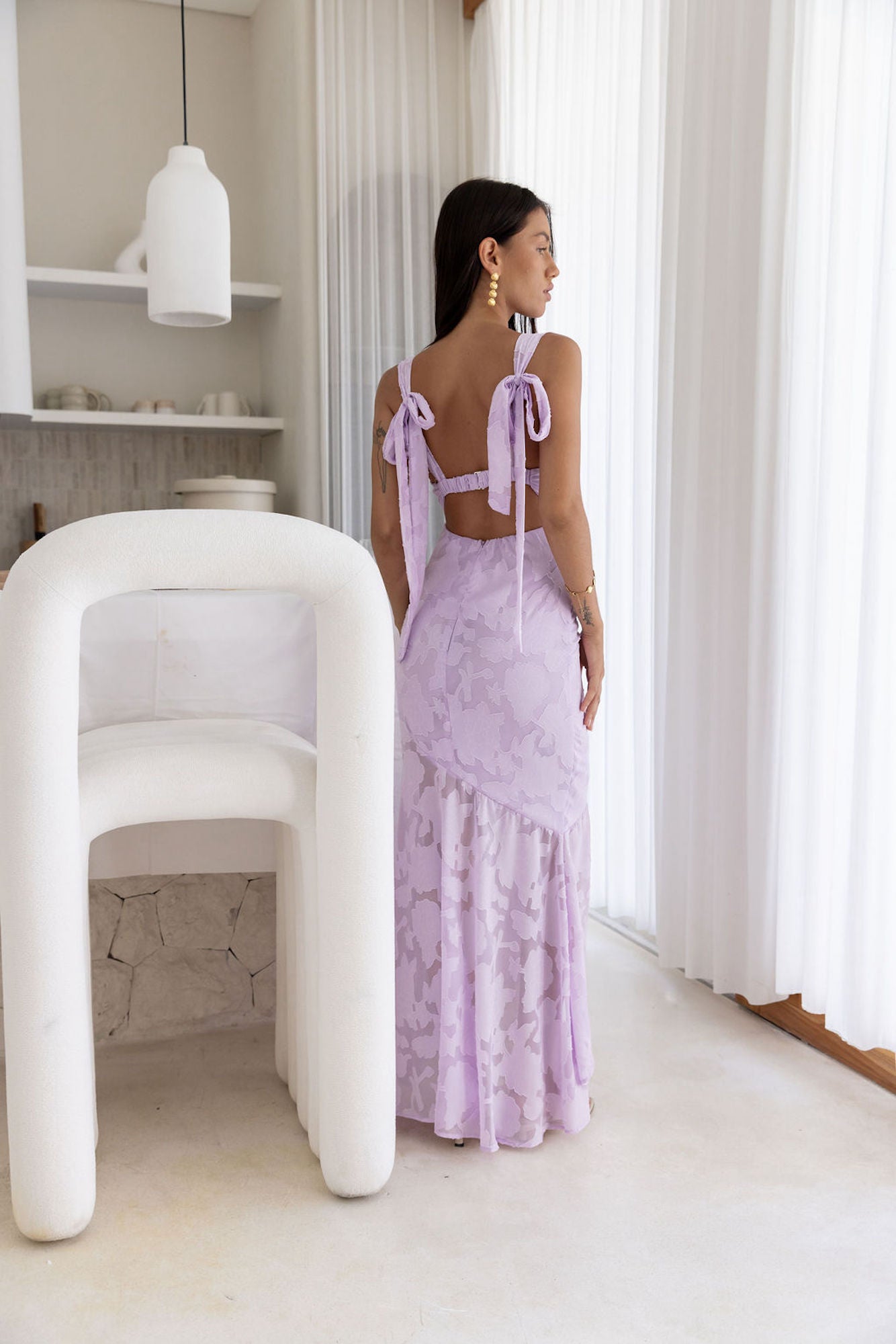 Lush Love Maxi Dress Lilac-Seaa Fashion