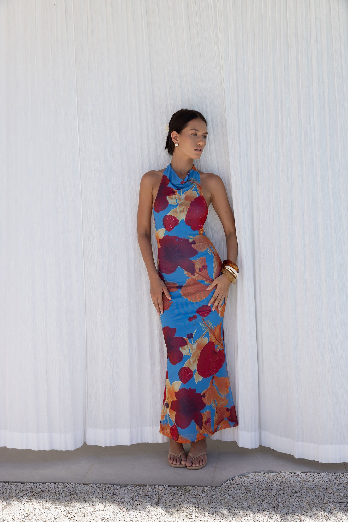 Endless Voyage Maxi Dress Blue-Seaa Fashion