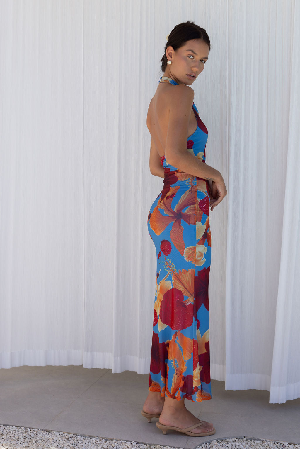 Endless Voyage Maxi Dress Blue-Seaa Fashion
