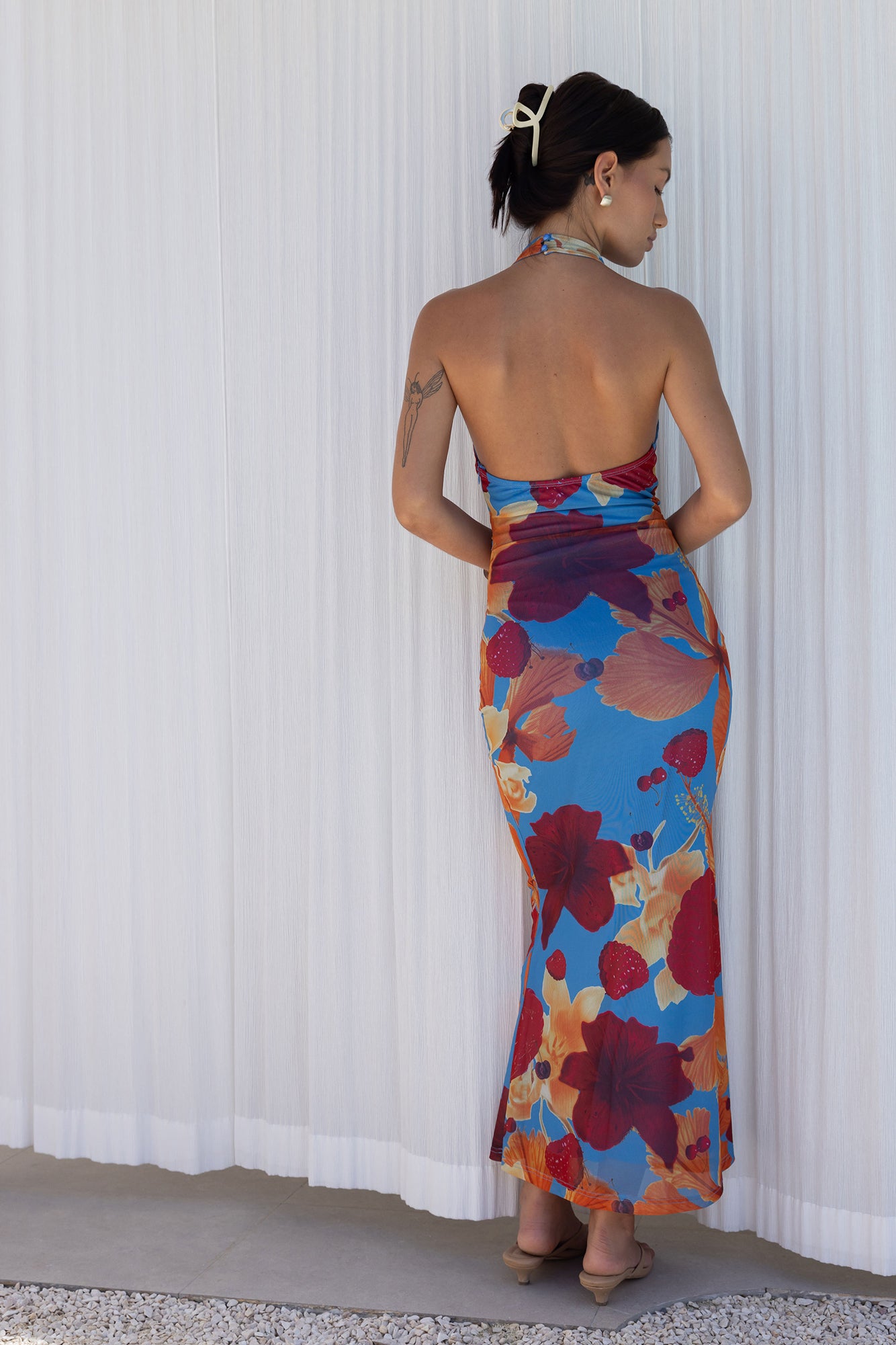 Endless Voyage Maxi Dress Blue-Seaa Fashion