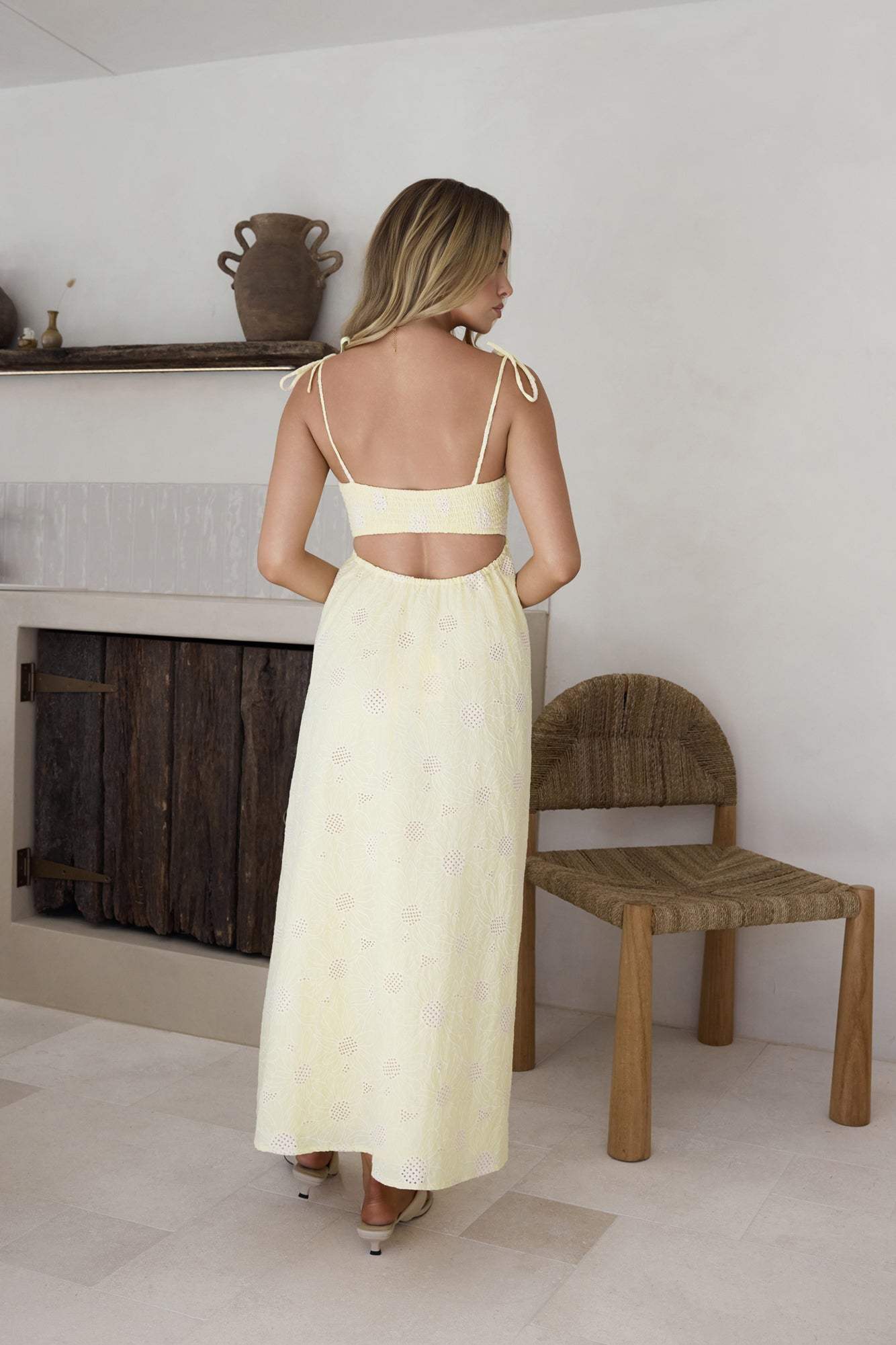 Sunflower Dreams Maxi Dress Yellow-Seaa Fashion