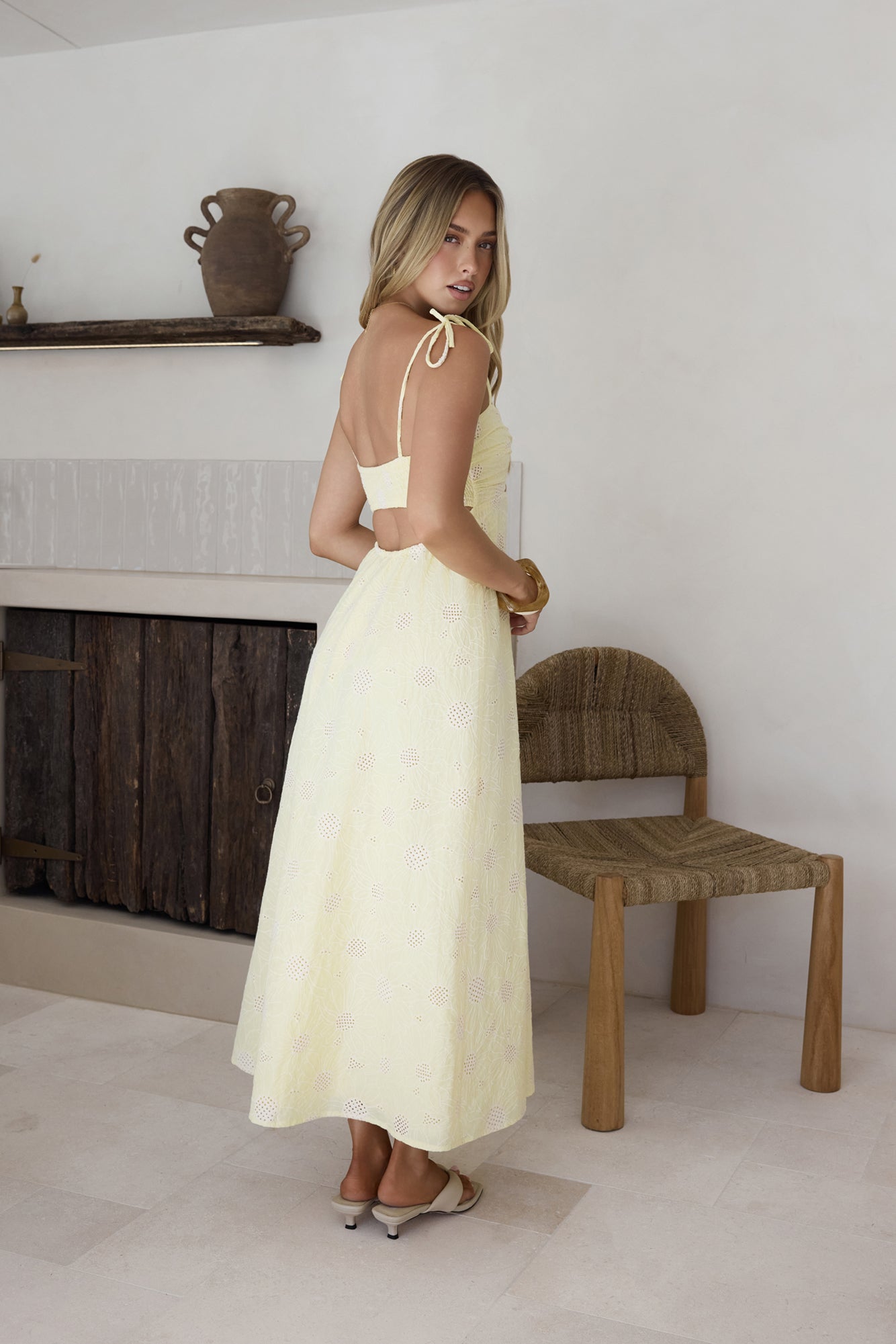 Sunflower Dreams Maxi Dress Yellow-Seaa Fashion