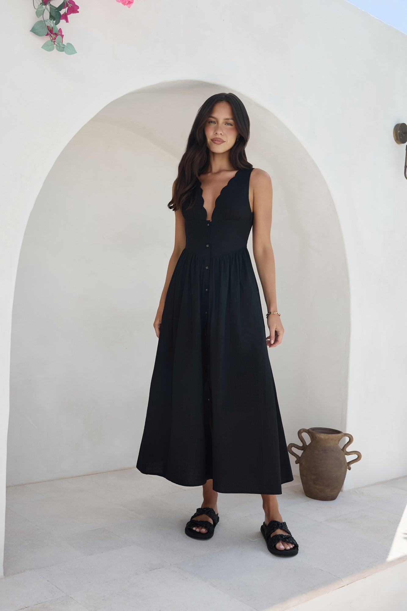 Chasing Daylight Maxi Dress Black-Seaa Fashion