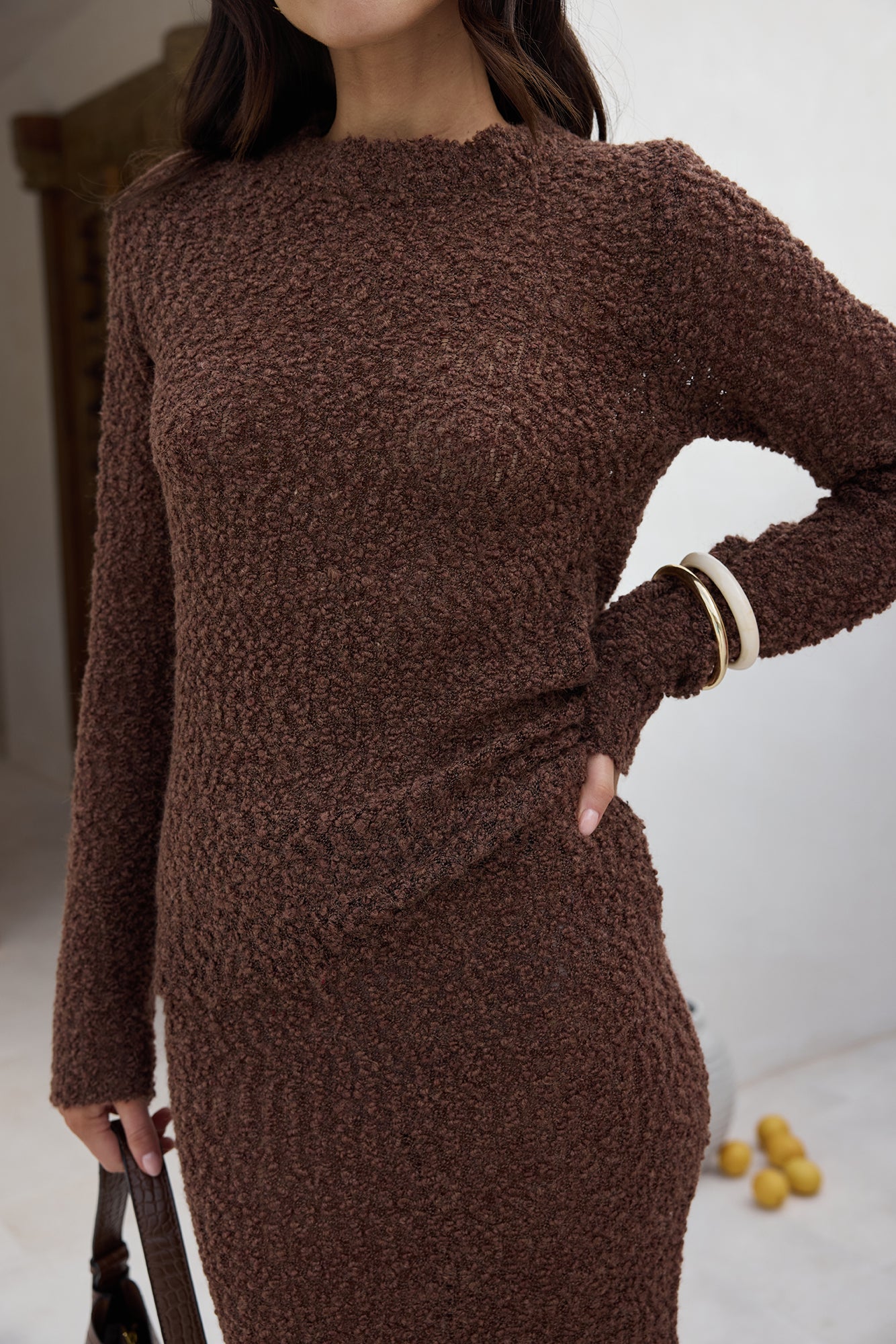 Understated It Girl Long Sleeve Top-Seaa Fashion