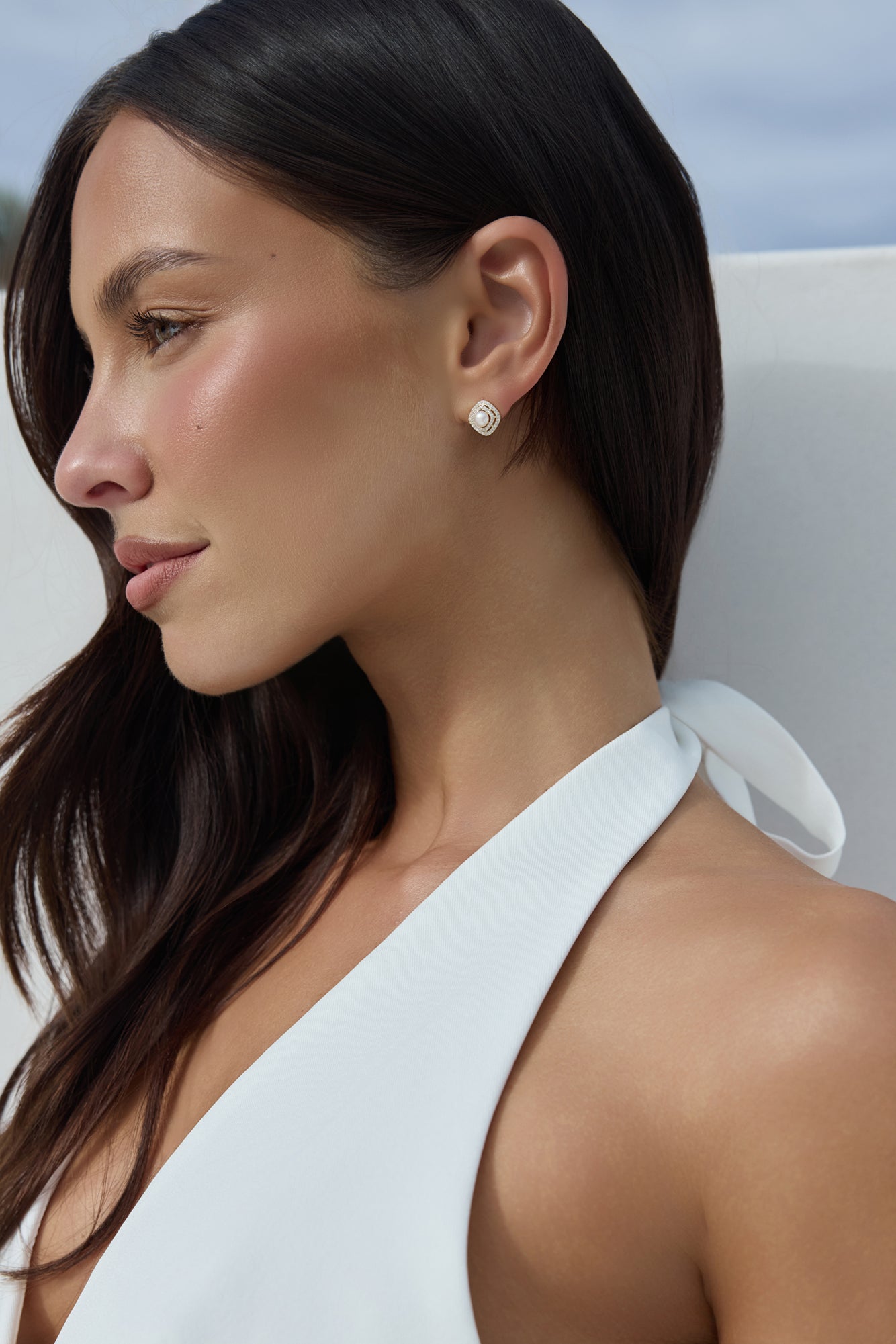 Dinner Dates Earrings Gold-Seaa Fashion