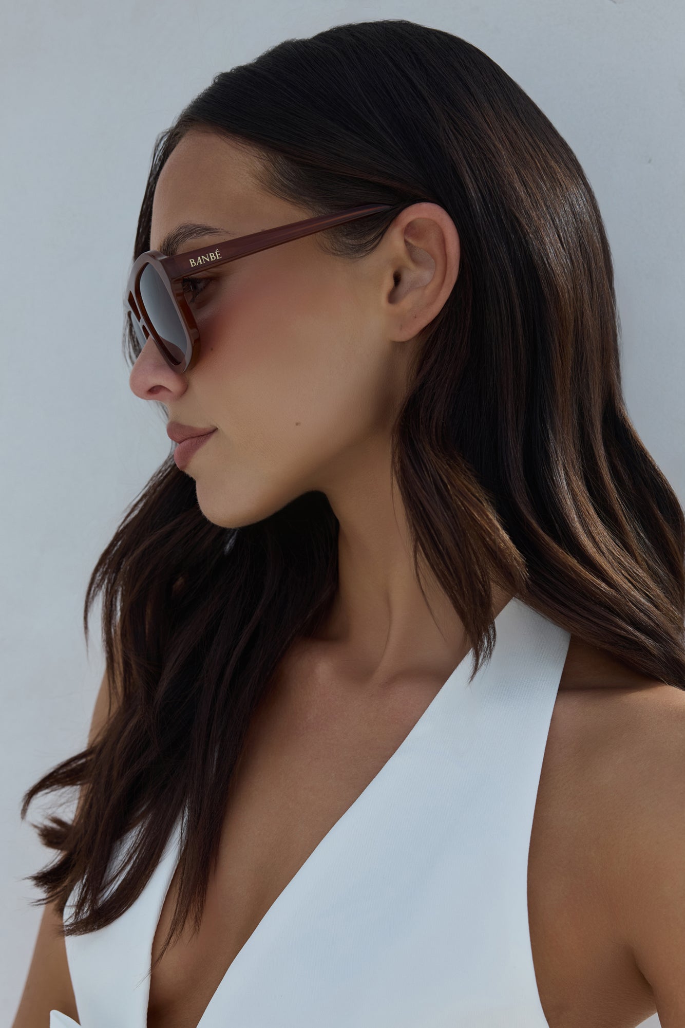 BANBÉ The Lais Sunglasses Cocoa Auburn-Seaa Fashion
