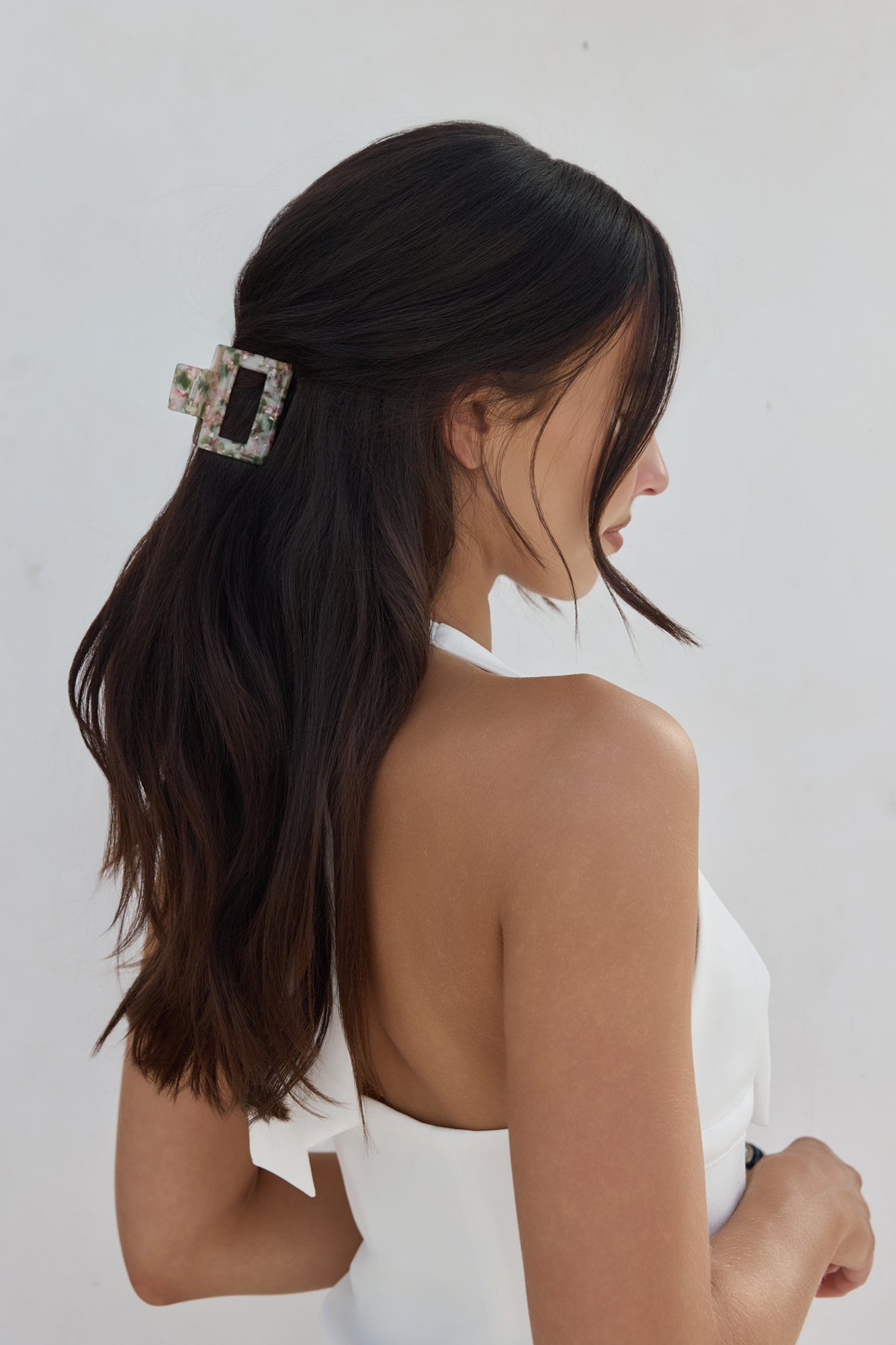 Vivid Dream Hair Claw Green-Seaa Fashion