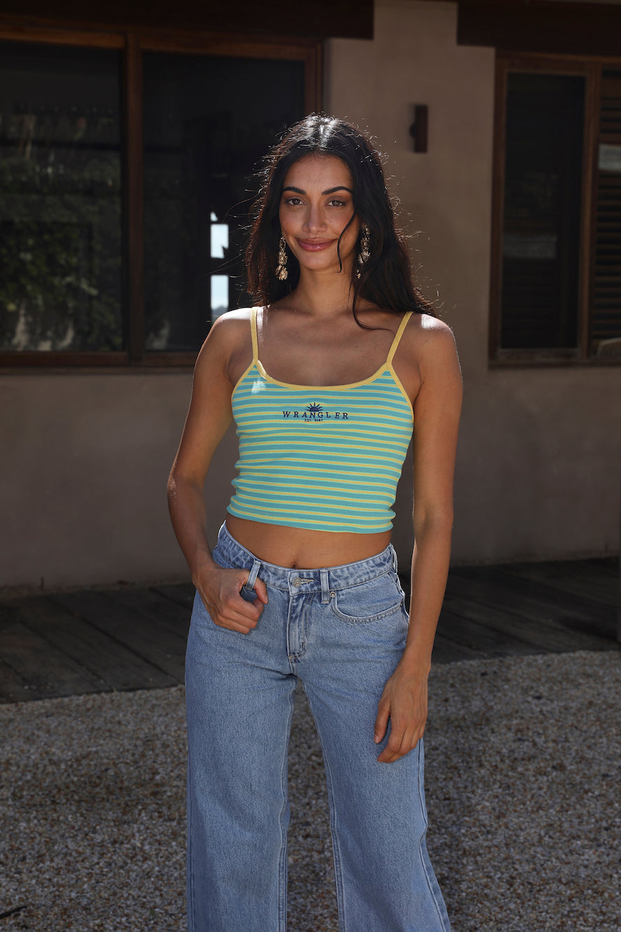 WRANGLER 90's Cami Lemon Lime-Seaa Fashion