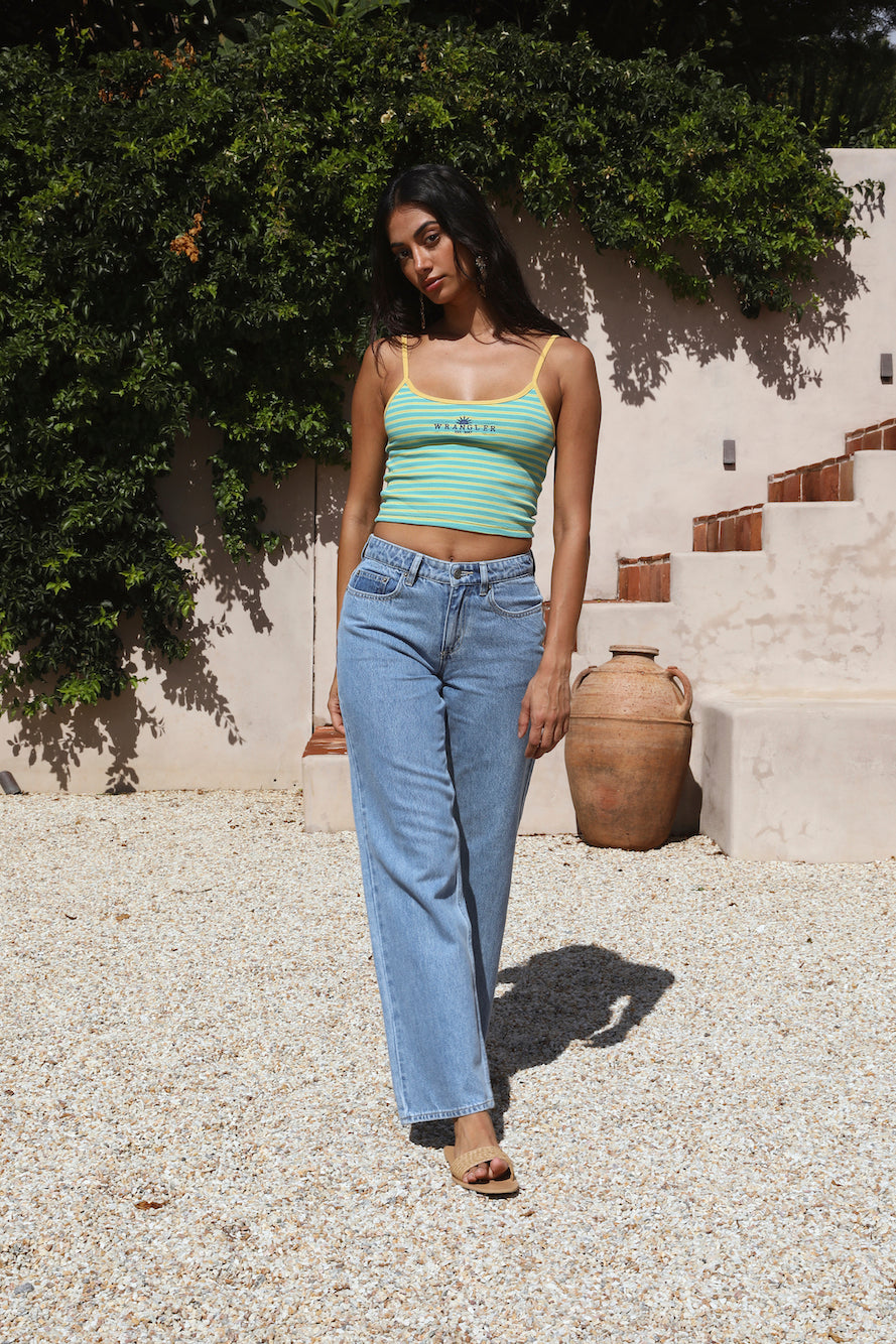 WRANGLER 90's Cami Lemon Lime-Seaa Fashion