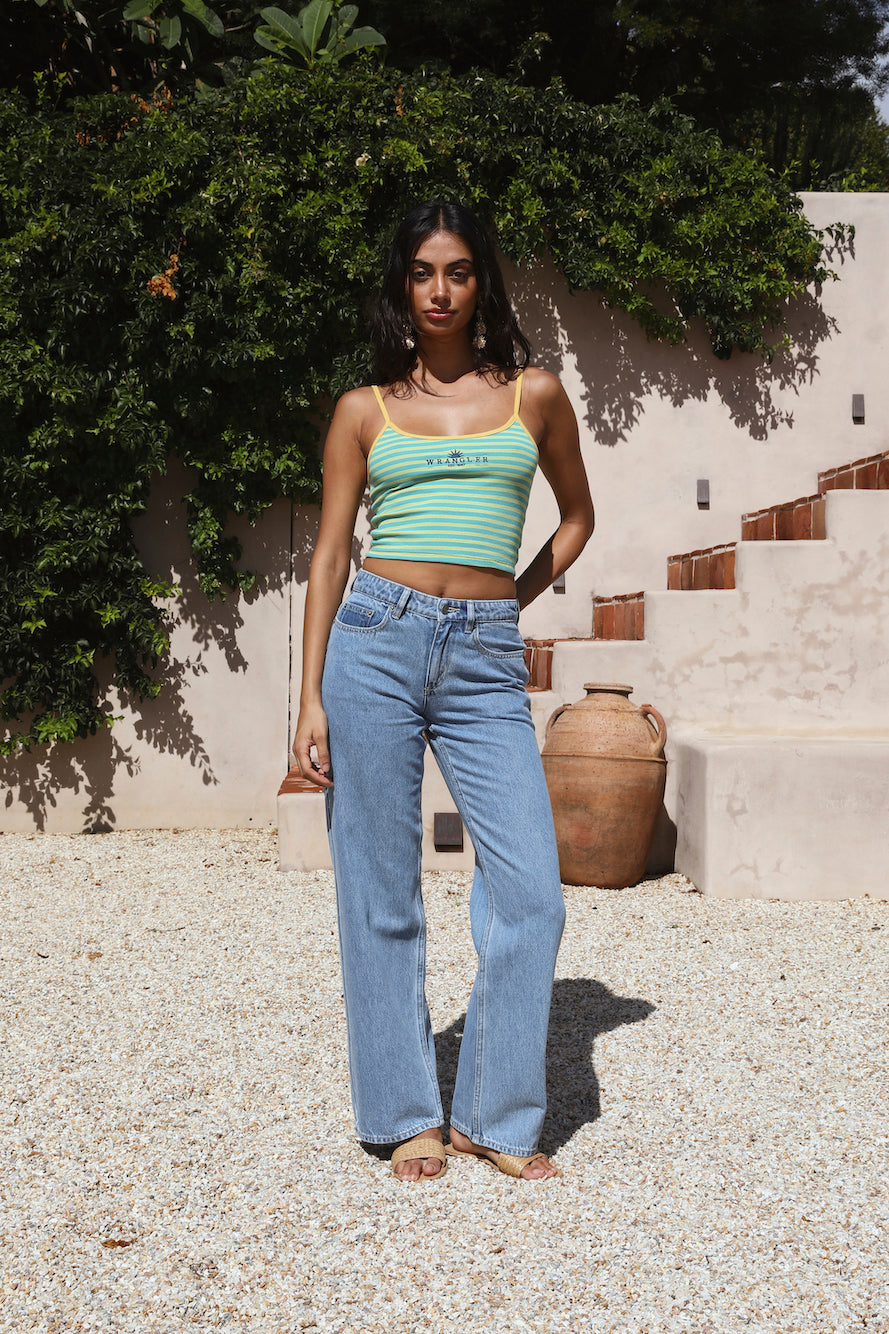 WRANGLER 90's Cami Lemon Lime-Seaa Fashion