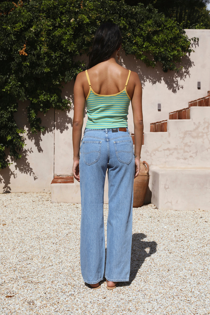 WRANGLER 90's Cami Lemon Lime-Seaa Fashion