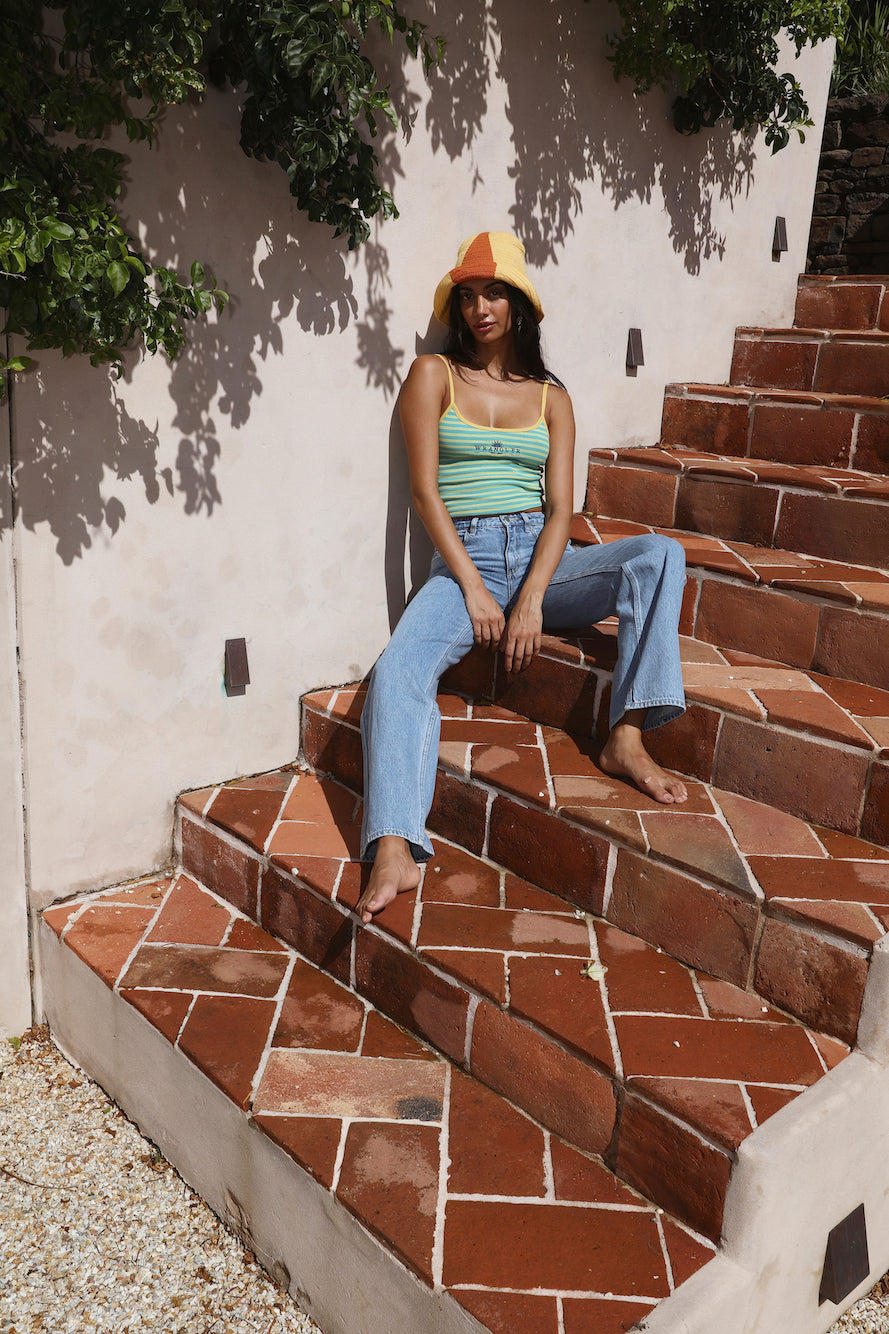 WRANGLER 90's Cami Lemon Lime-Seaa Fashion