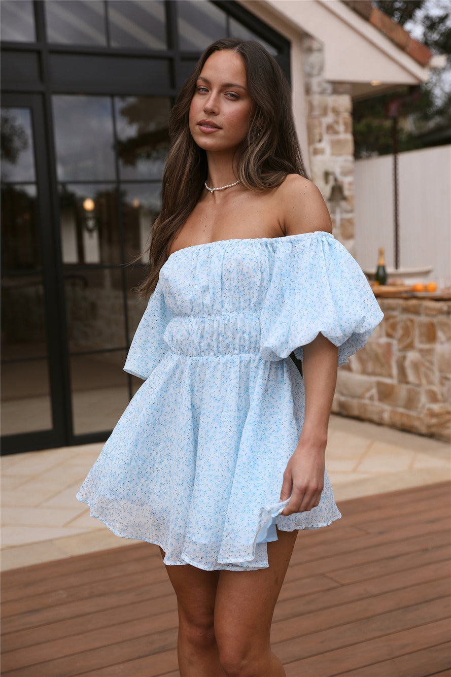 Miss You Dress Blue-Seaa Fashion