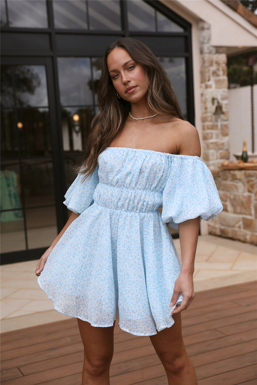 Miss You Dress Blue-Seaa Fashion