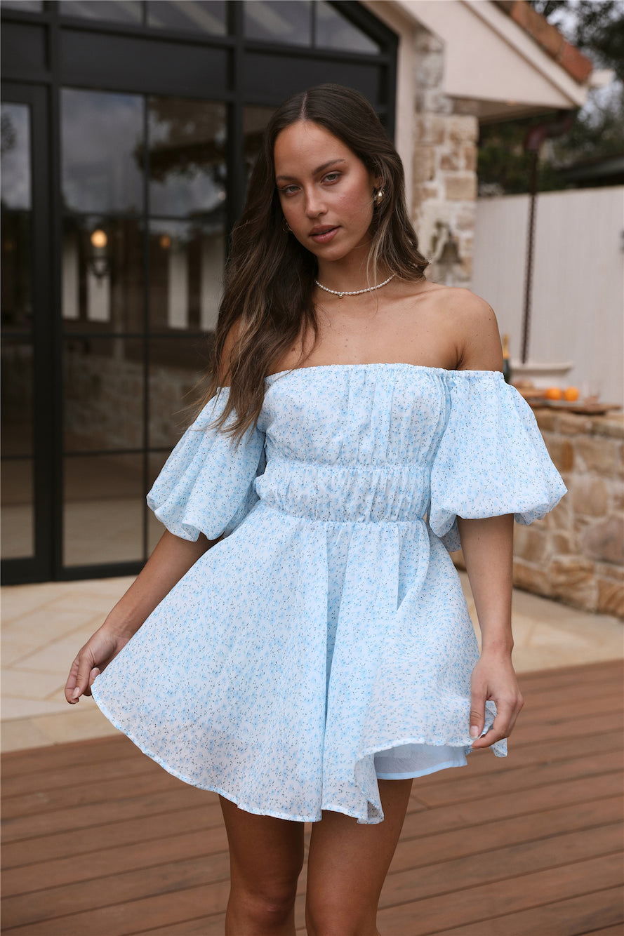 Miss You Dress Blue-Seaa Fashion