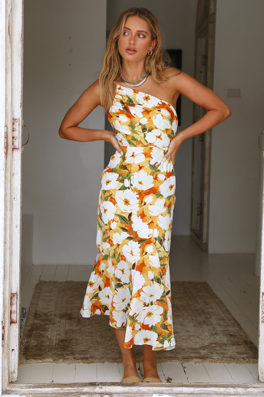 My Truth Maxi Dress Orange-Seaa Fashion