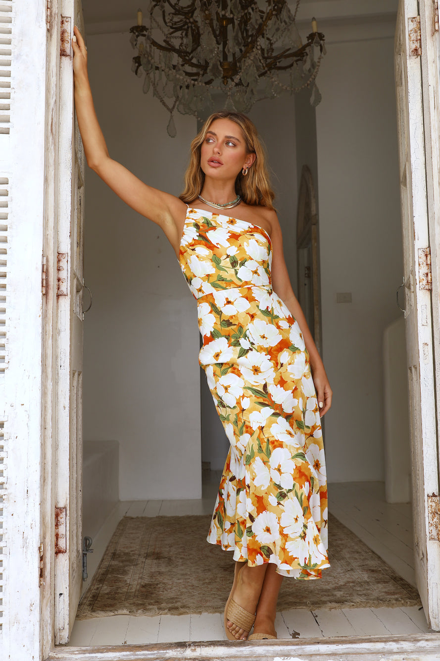 My Truth Maxi Dress Orange-Seaa Fashion