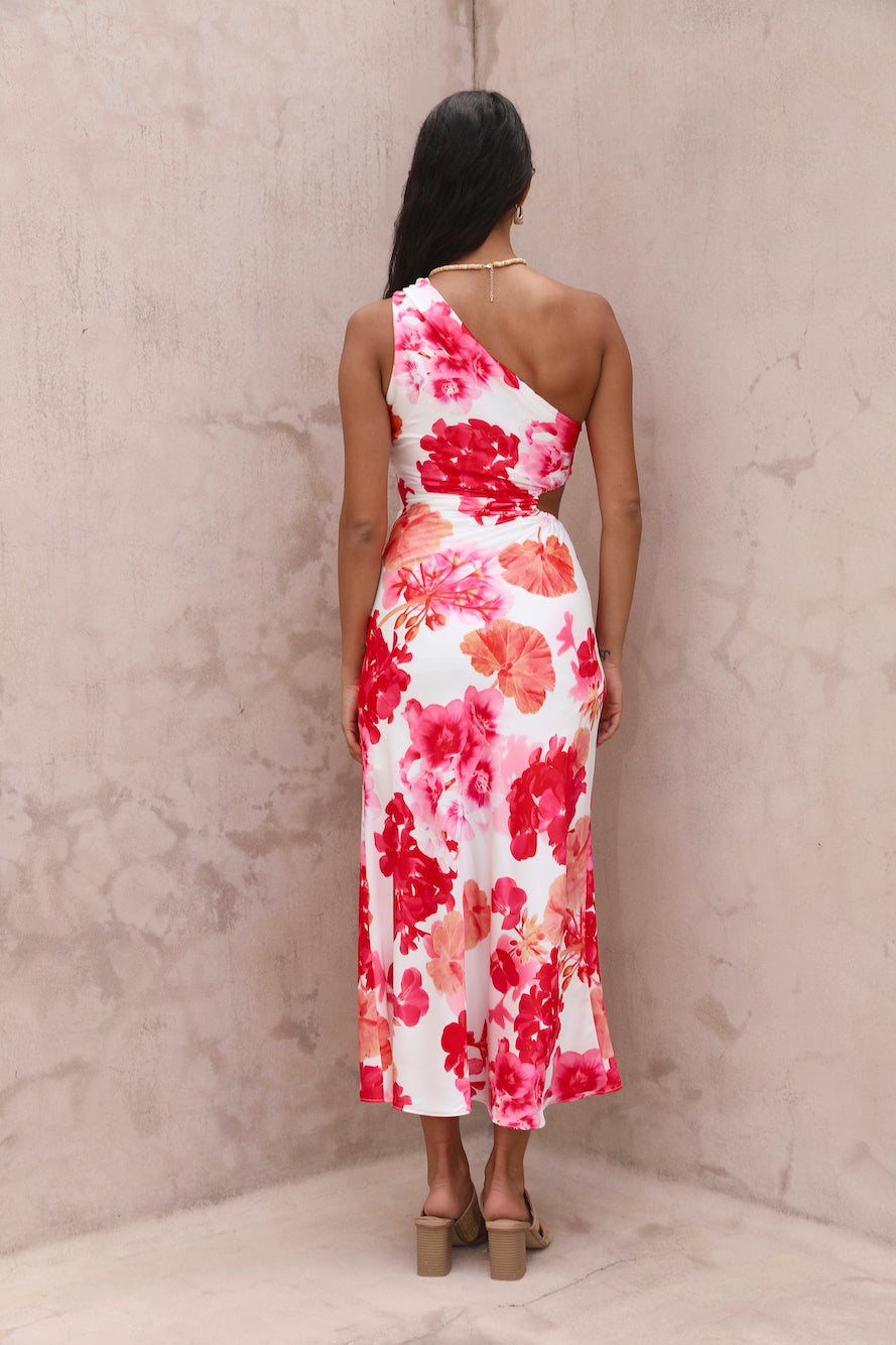 Flowers In Your Hair Maxi Dress Pink-Seaa Fashion
