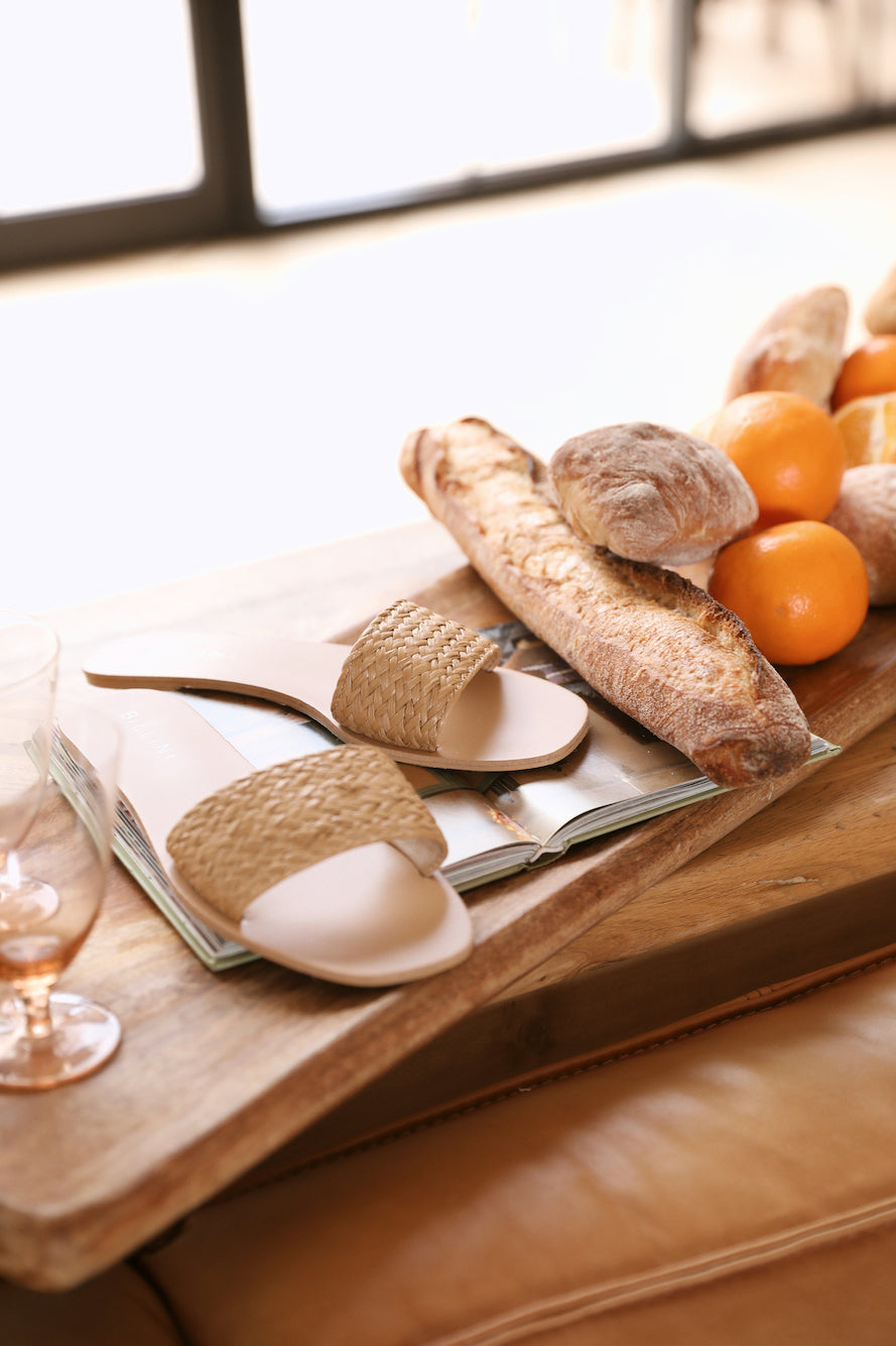 BILLINI Henrik Sandal Natural Raffia-Seaa Fashion