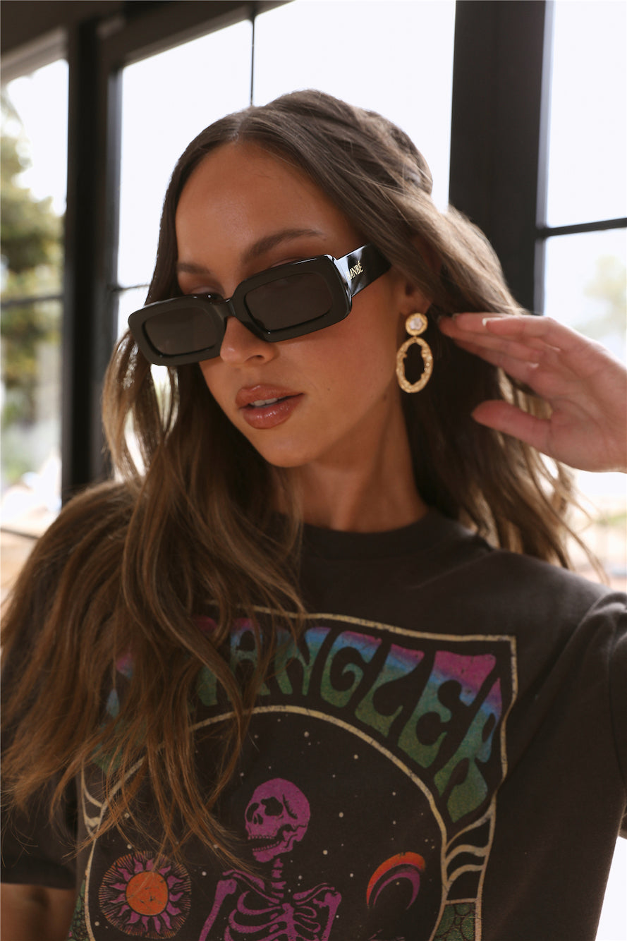 Mirror Mirror Earrings Gold-Seaa Fashion