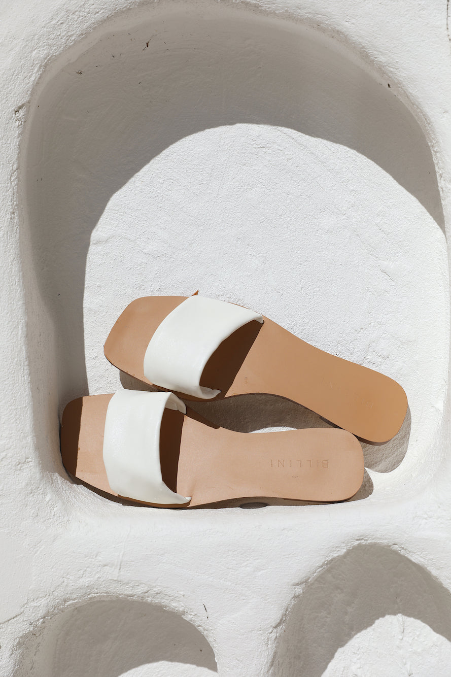 BILLINI Fayah Sandals White-Seaa Fashion
