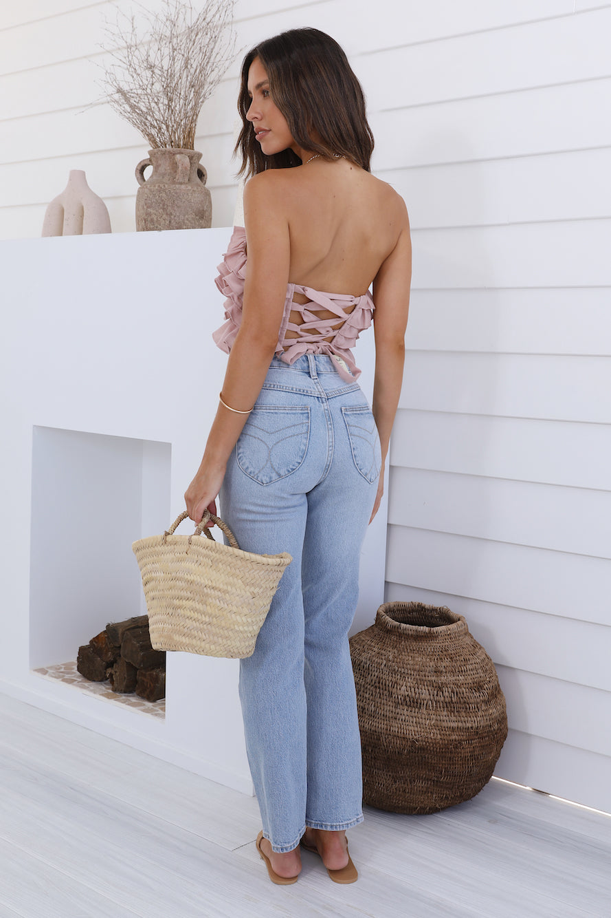 ROLLA'S Original High Rise Straight Jean Sunshine-Seaa Fashion